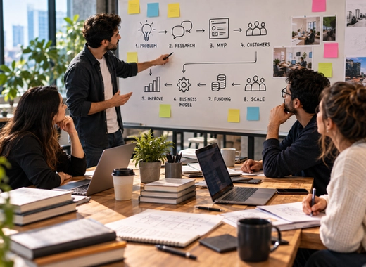 How Startups Actually Get Off the Ground (Step by Step)