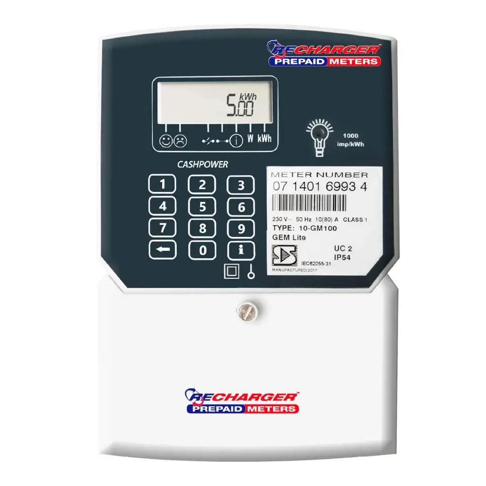 Pre paid meter