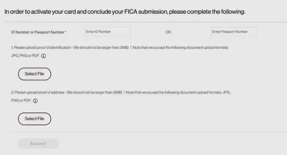 FICA Registration