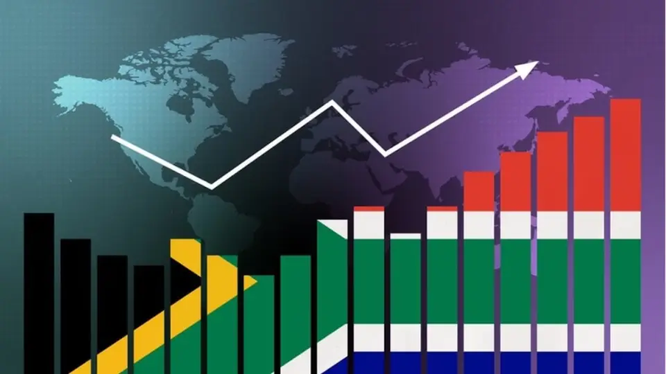 South Africa flag as a graph