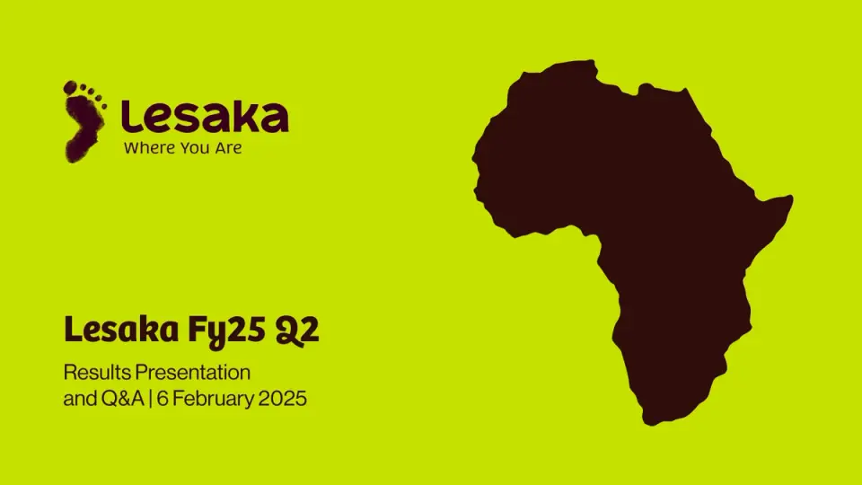 Lesaka Result and Q&A logo