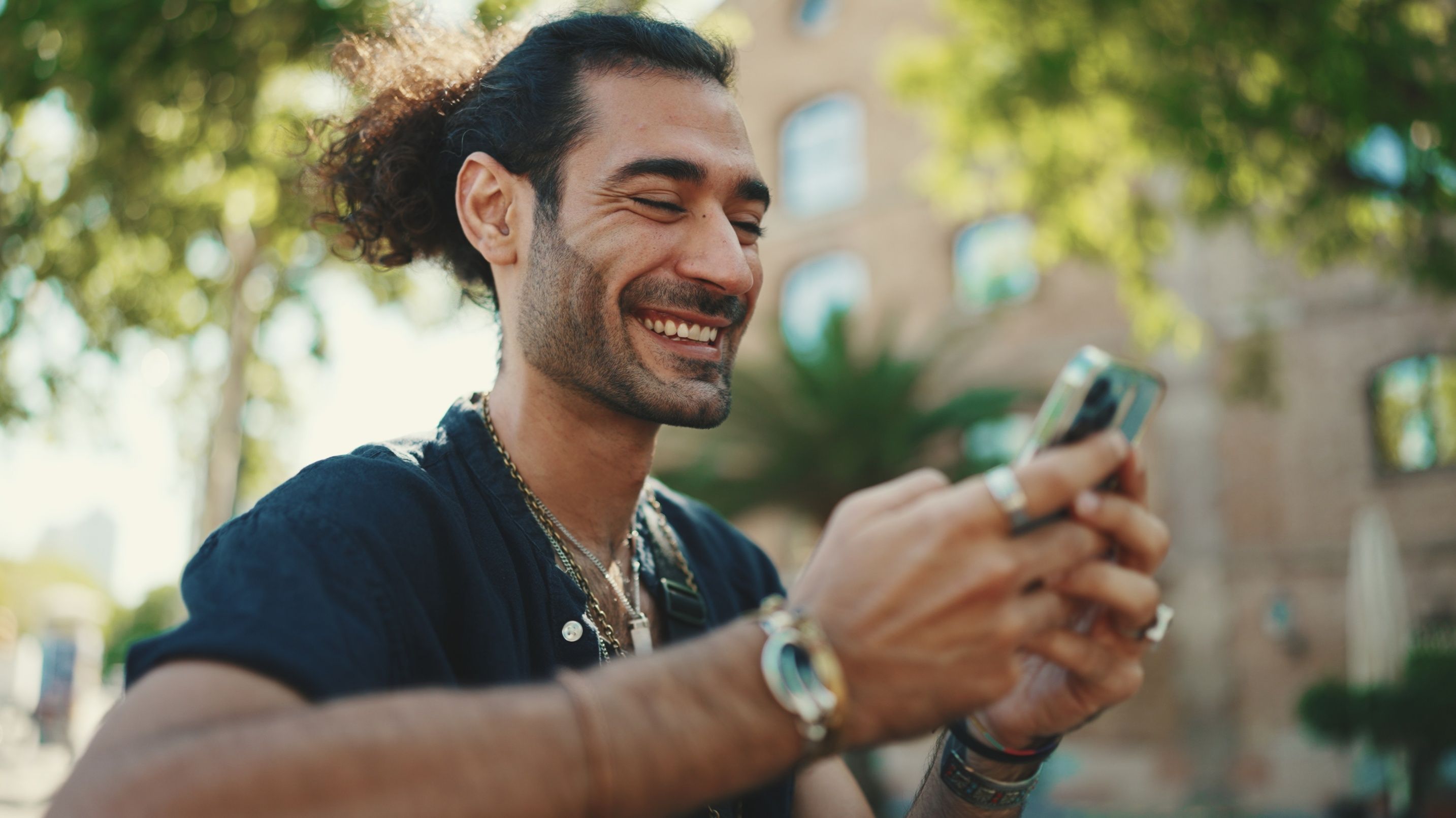 Lesaka customer smiling