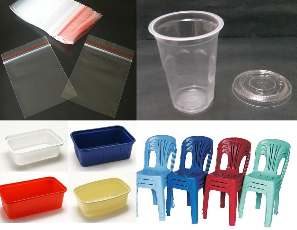 Hình 6: Một số sản phẩm gia dụng từ nhựa PP
