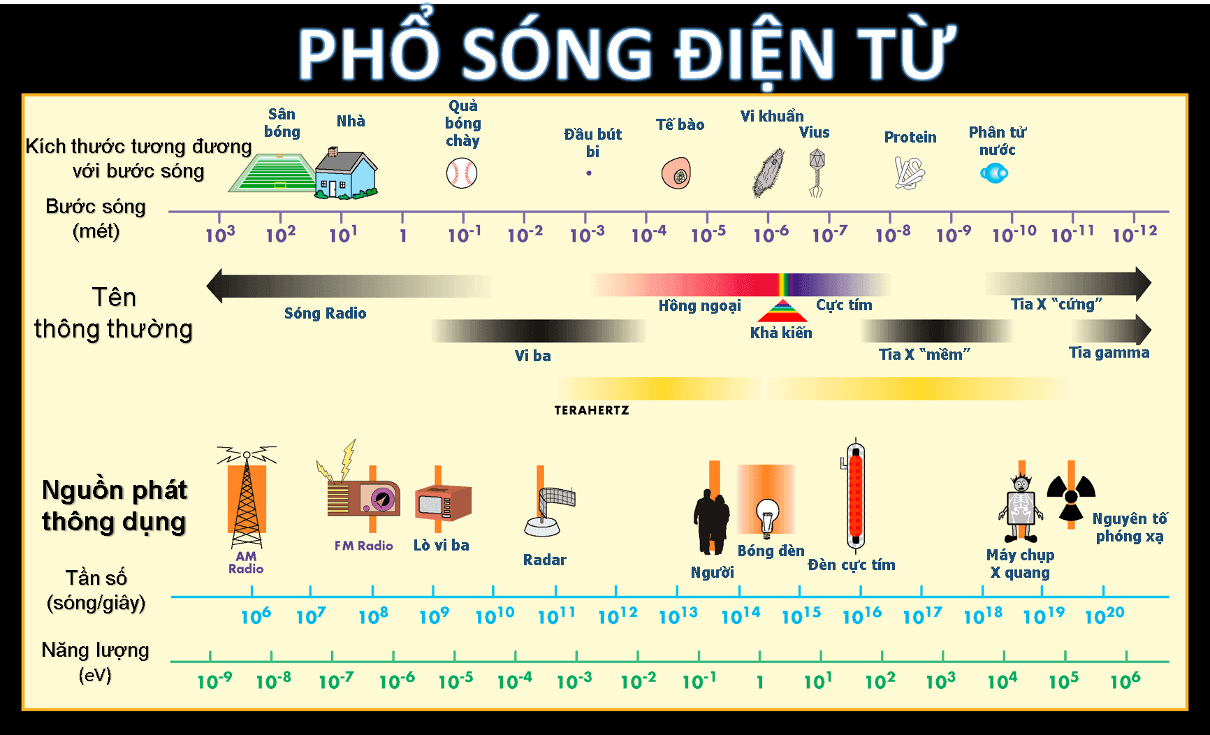 Các phổ sóng điện từ