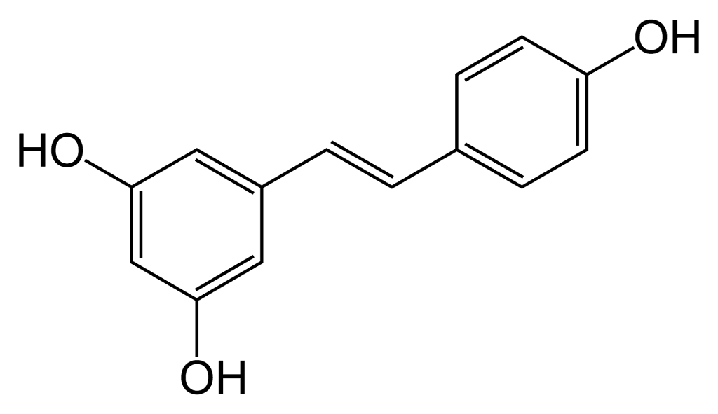 Cấu trúc hóa học của Resveratrol