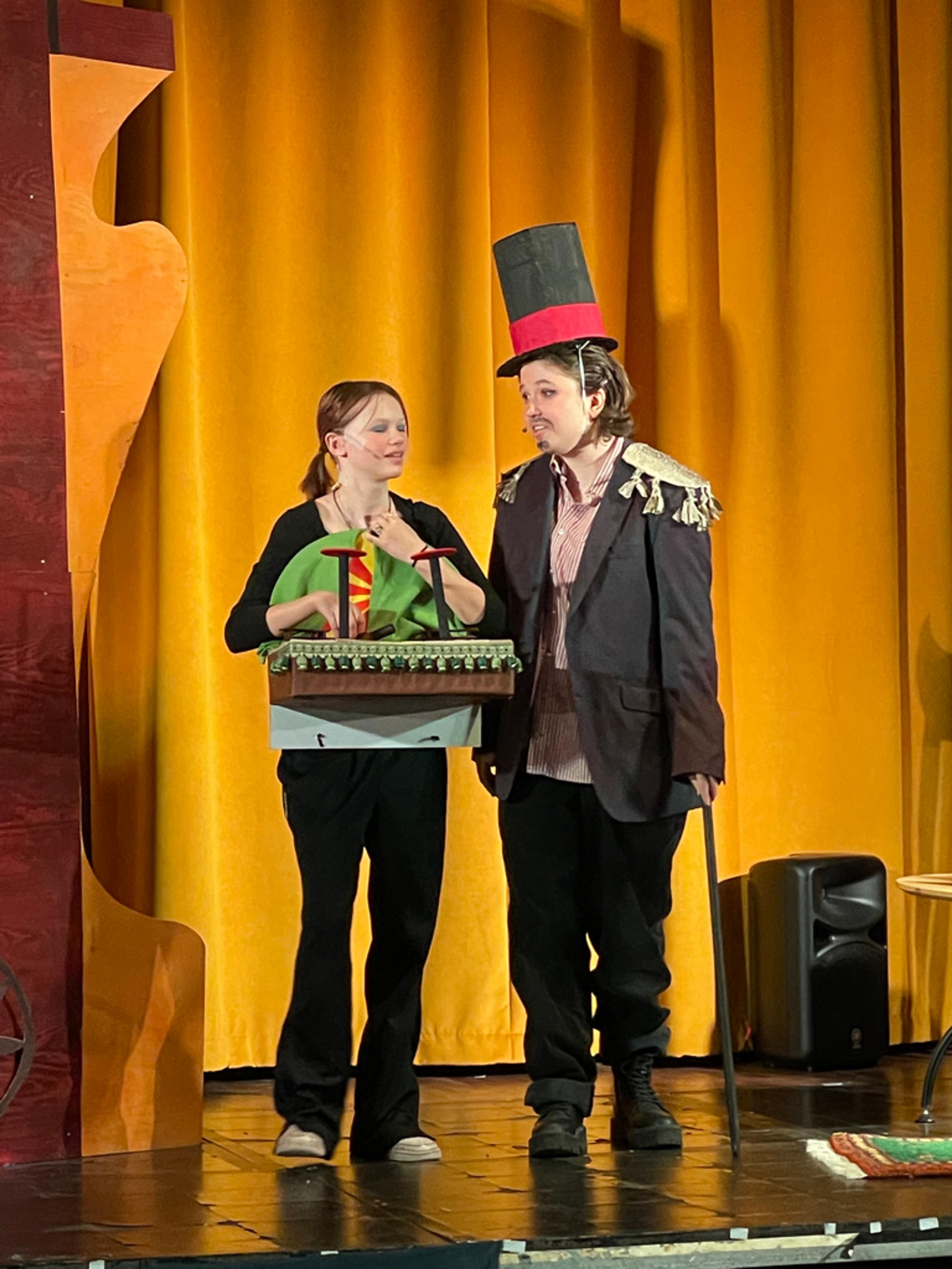 Bild från föreställningen Cirkus Olof