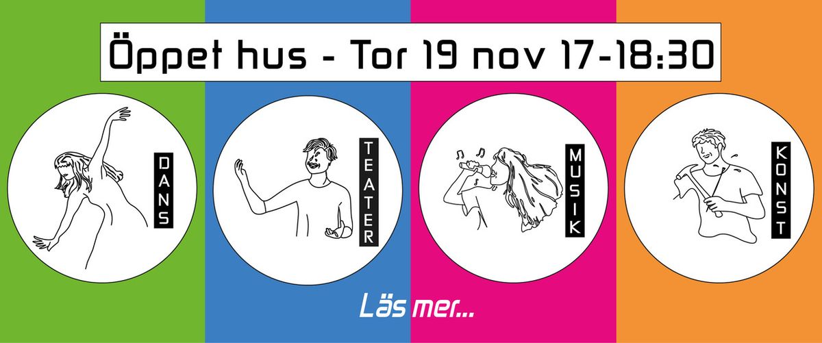 Öppet Hus Entréskolan Västerås Tor 19 nov 17-18:30