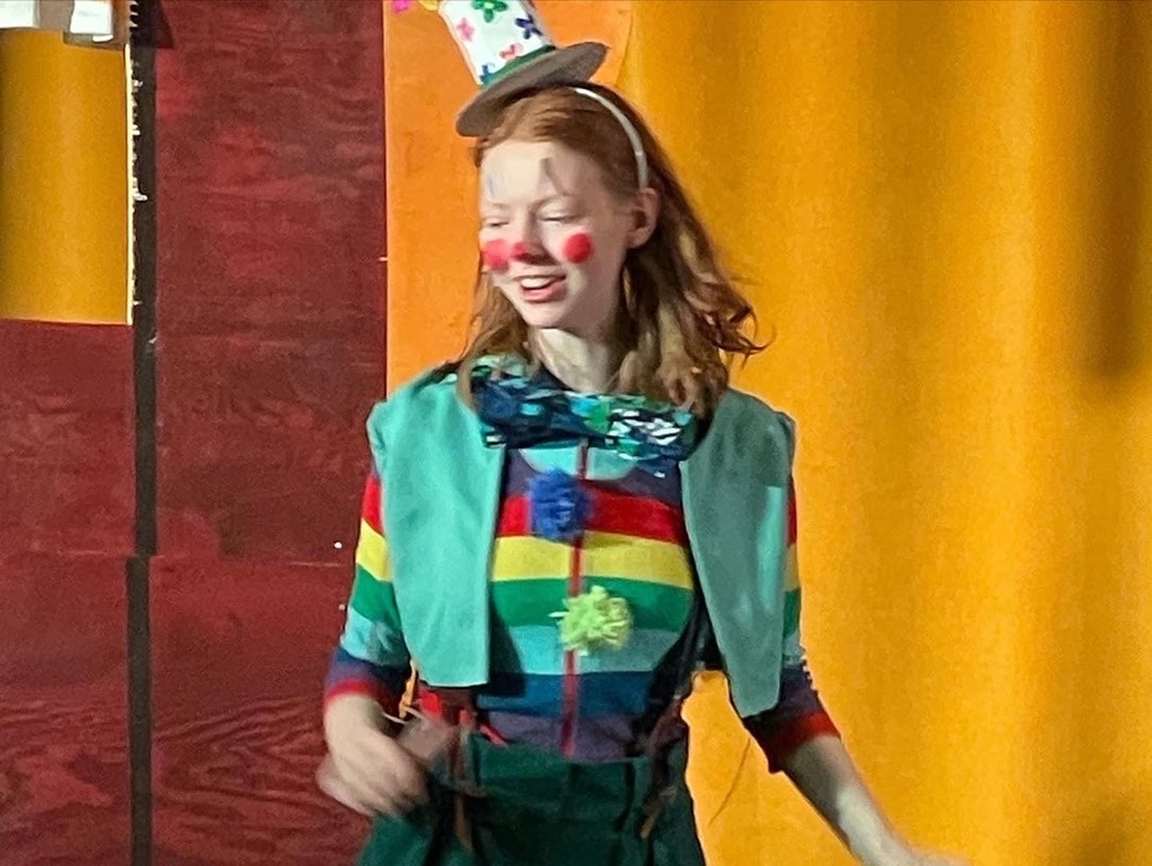 Bild från föreställningen Cirkus Olof