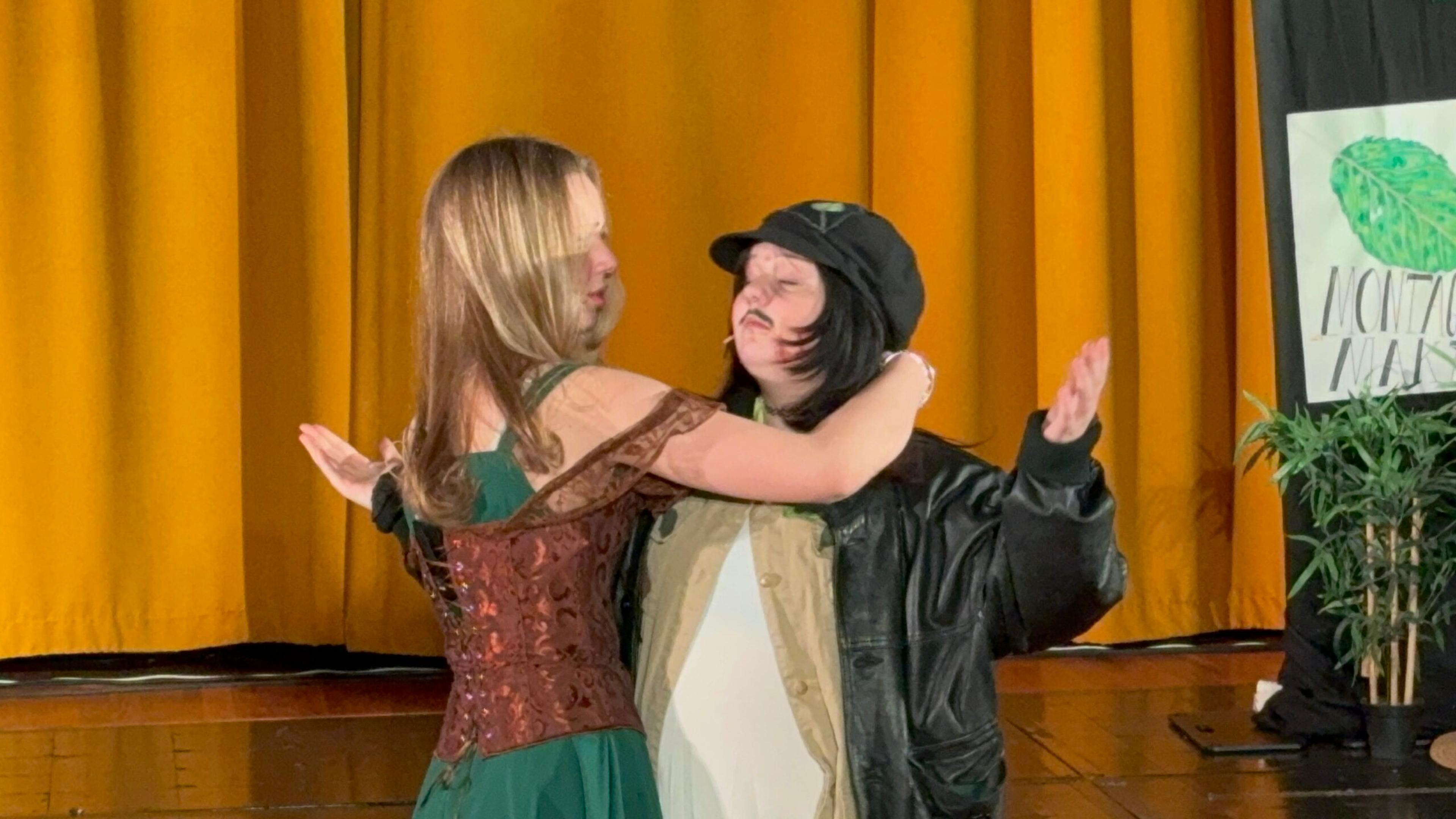 Bild från föreställningen Julia och Romeo
