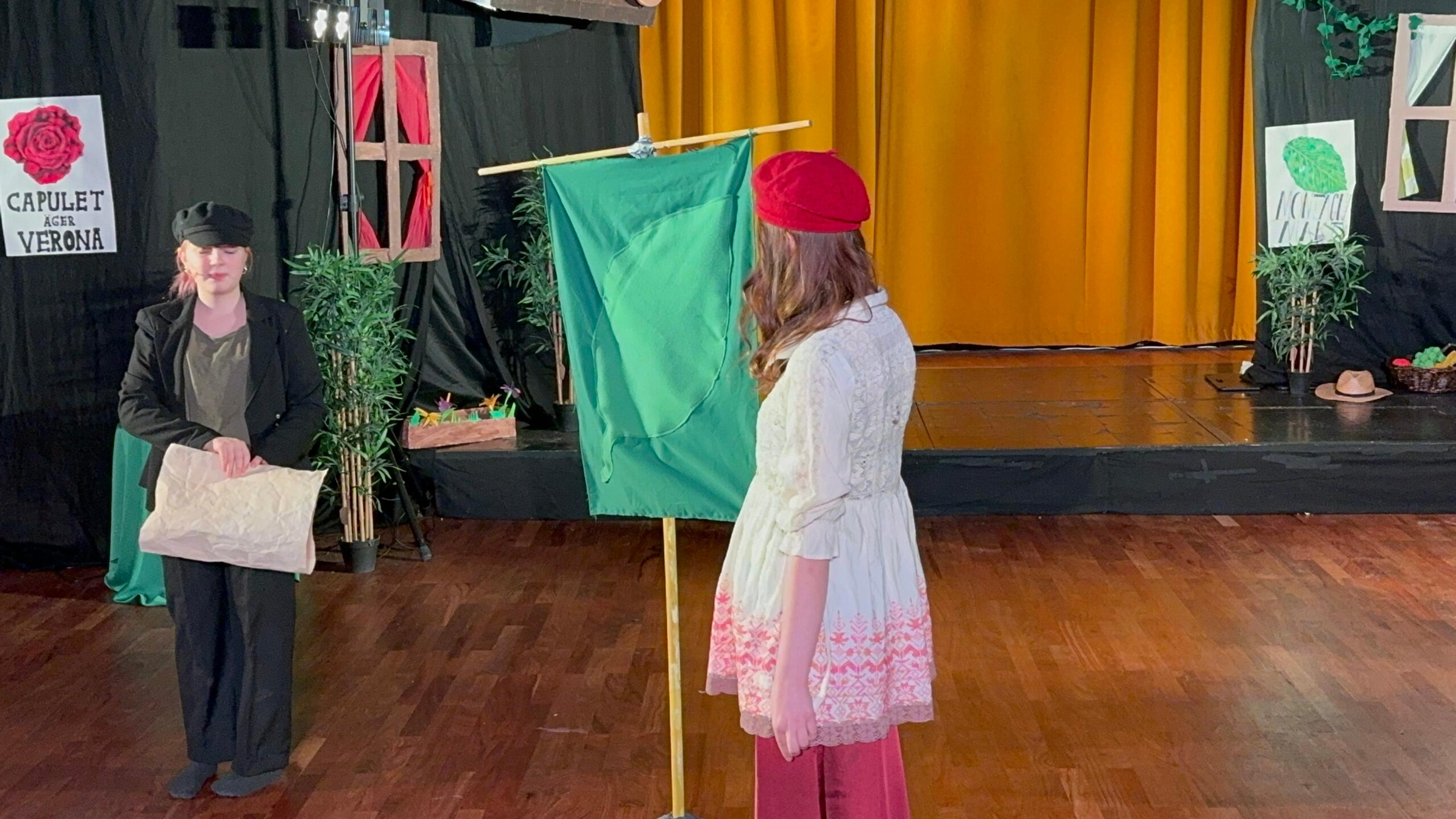 Bild från föreställningen Julia och Romeo
