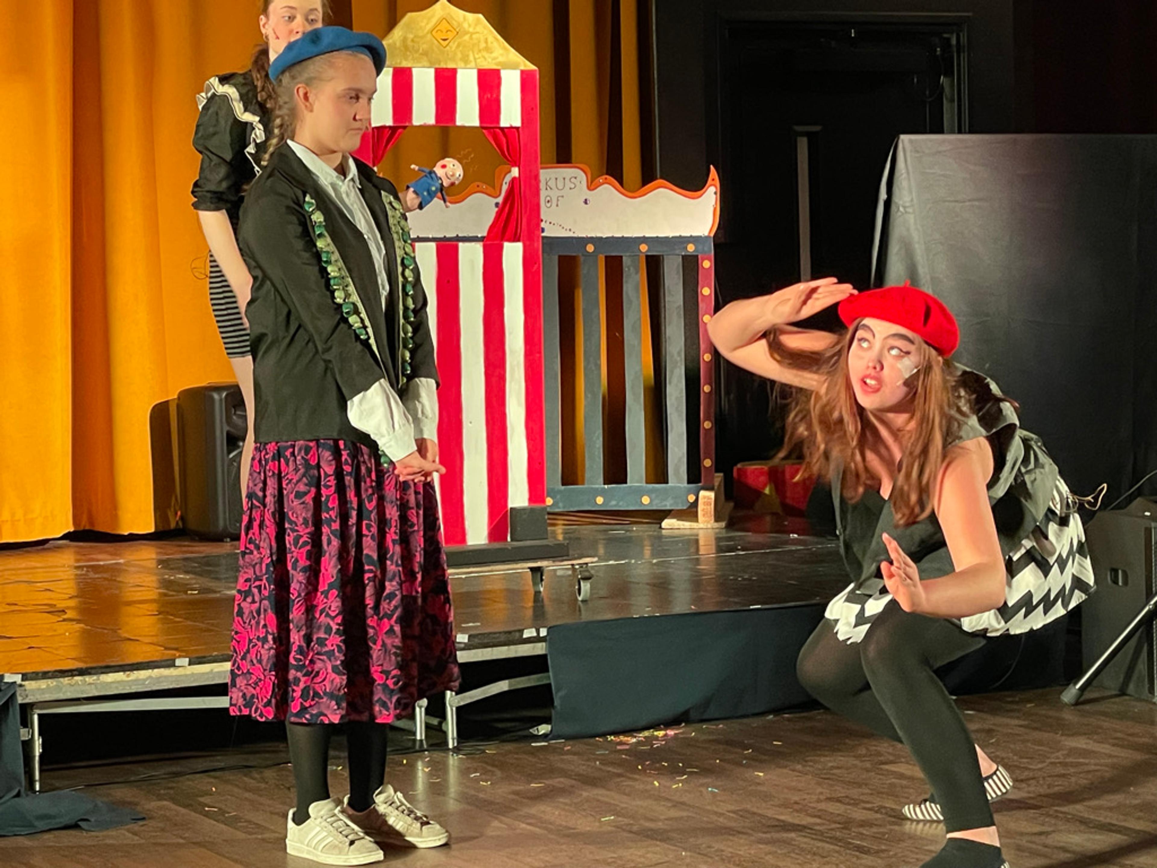 Bild från föreställningen Cirkus Olof