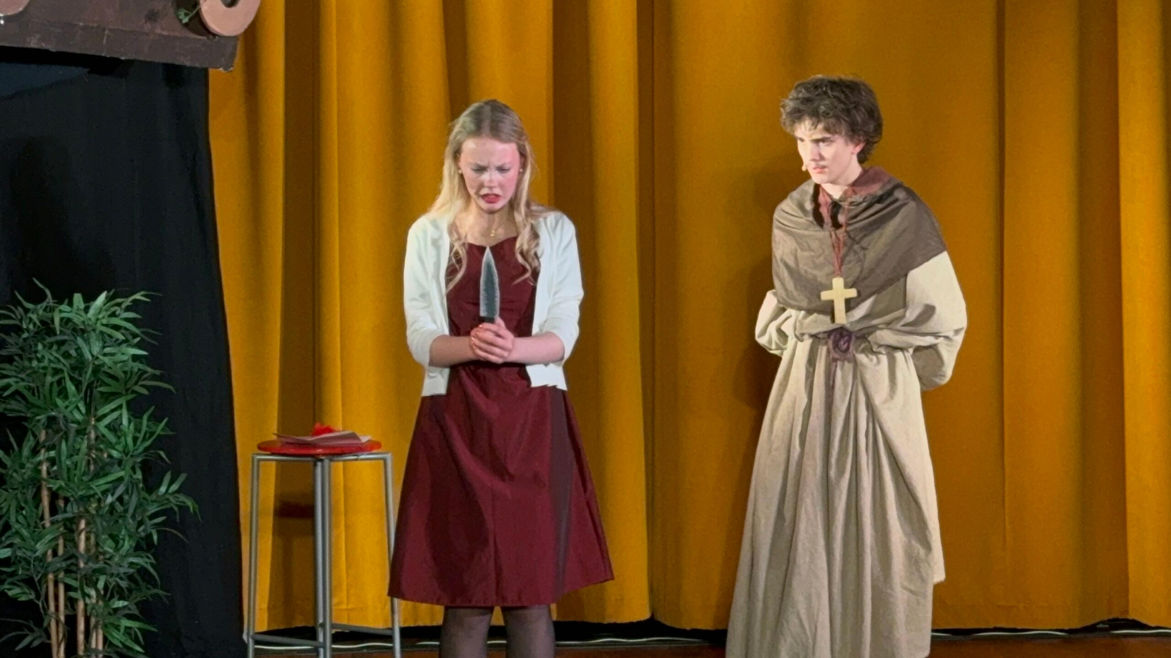 Bild från föreställningen Julia och Romeo