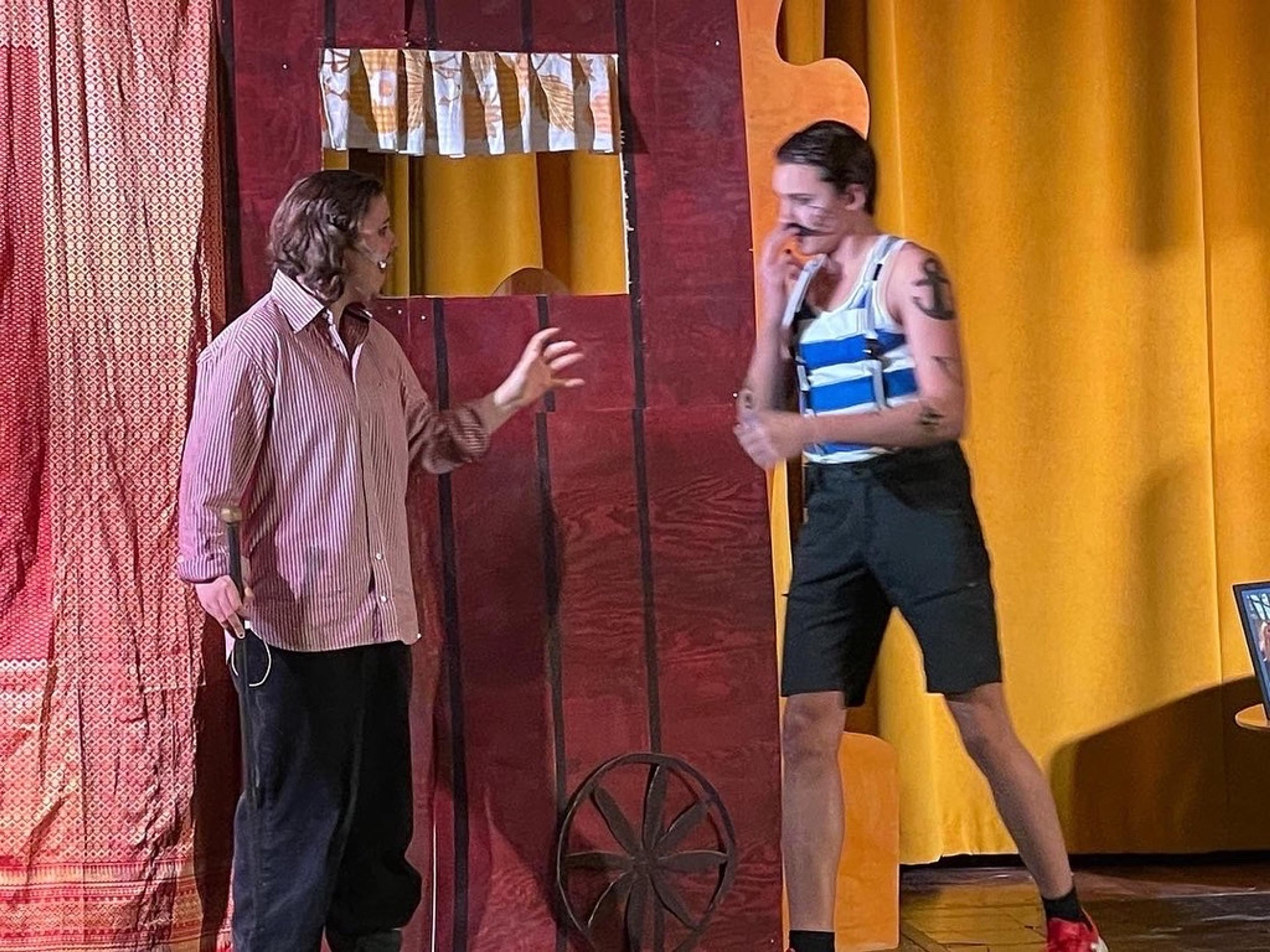 Bild från föreställningen Cirkus Olof