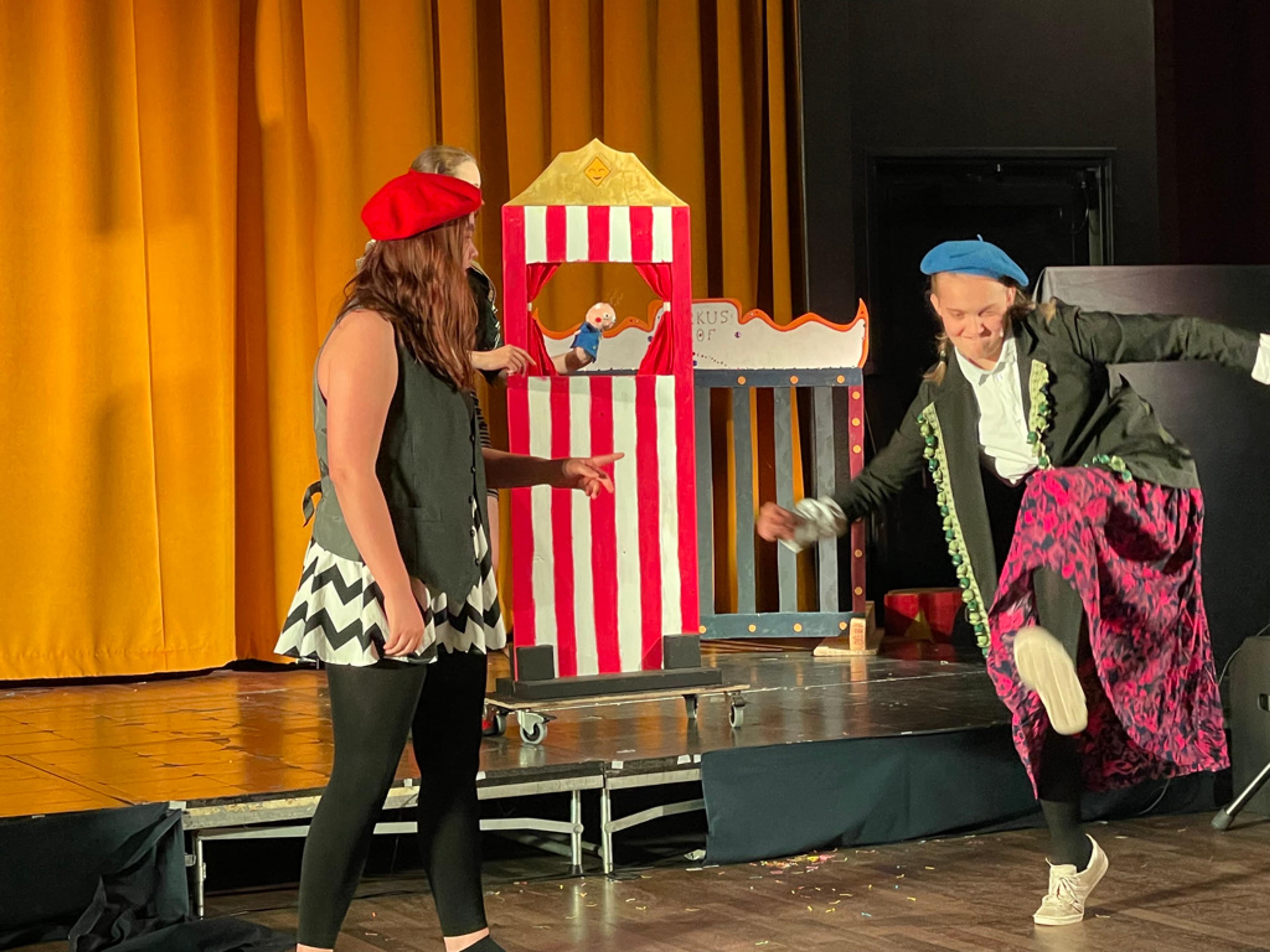 Bild från föreställningen Cirkus Olof