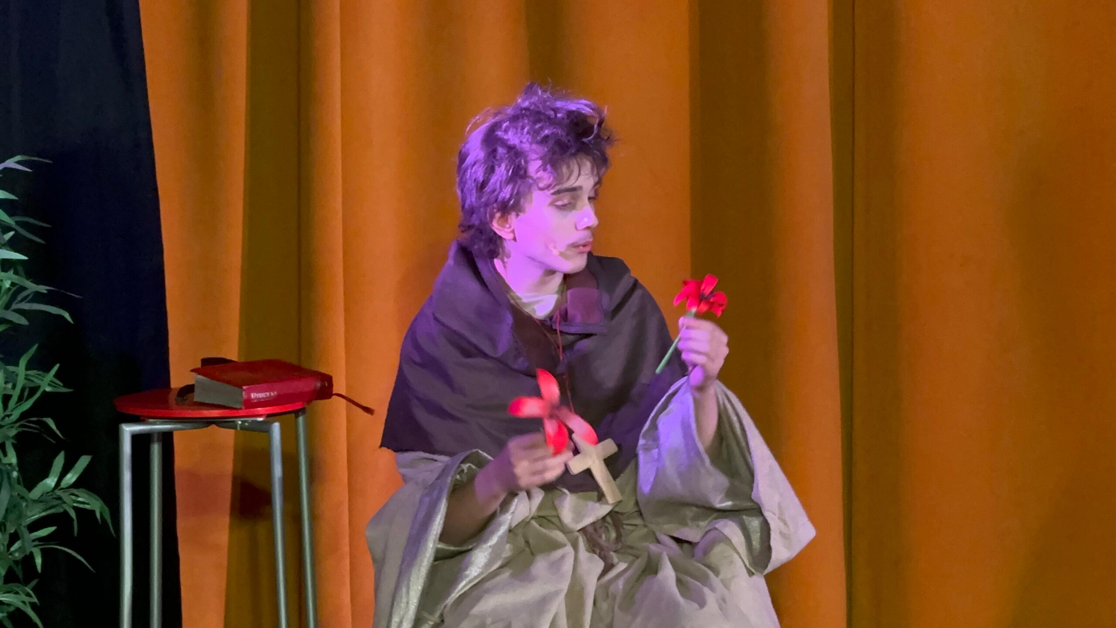 Bild från föreställningen Julia och Romeo