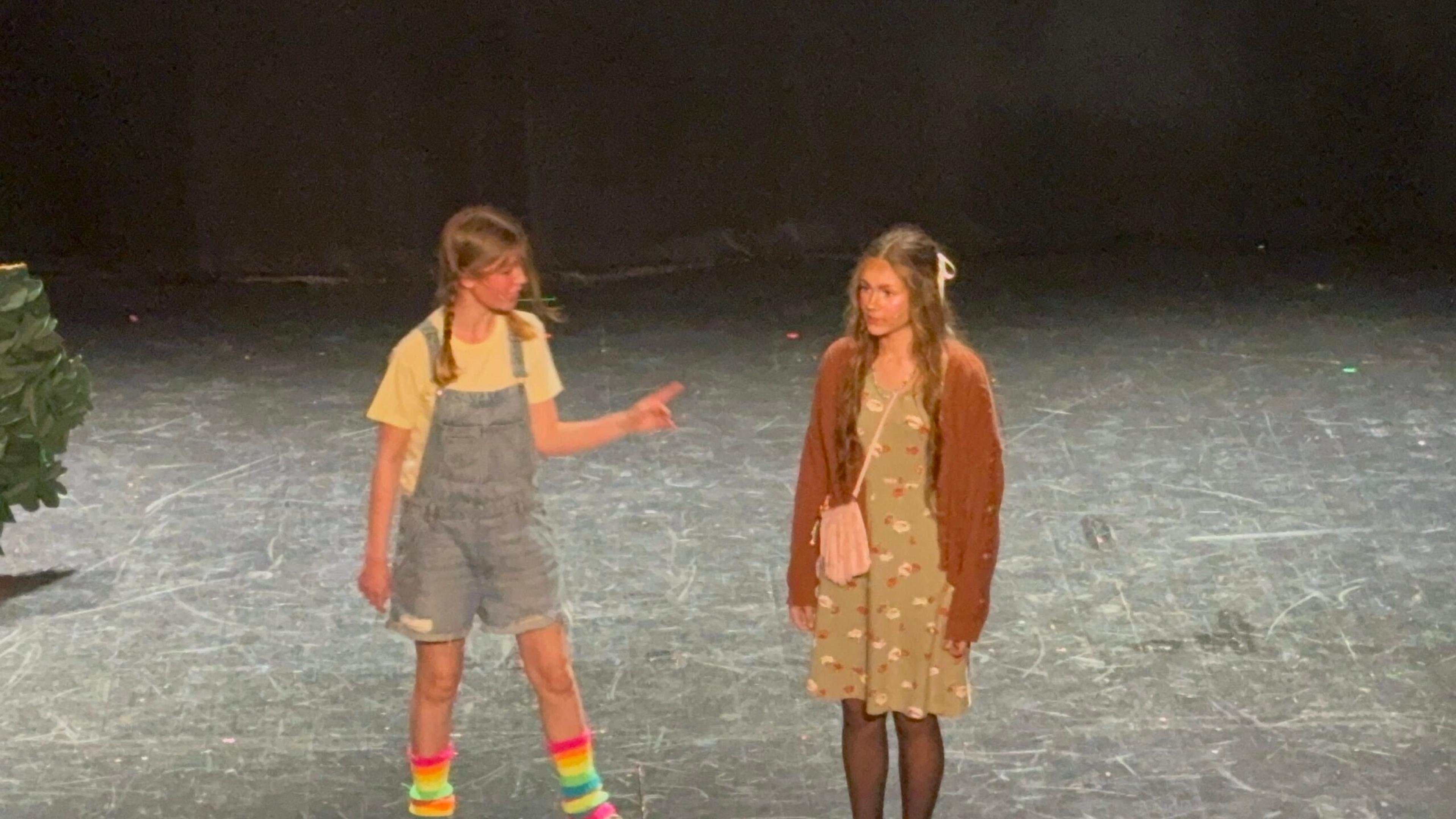 Bild från föreställningen Alice i skuggornas rike