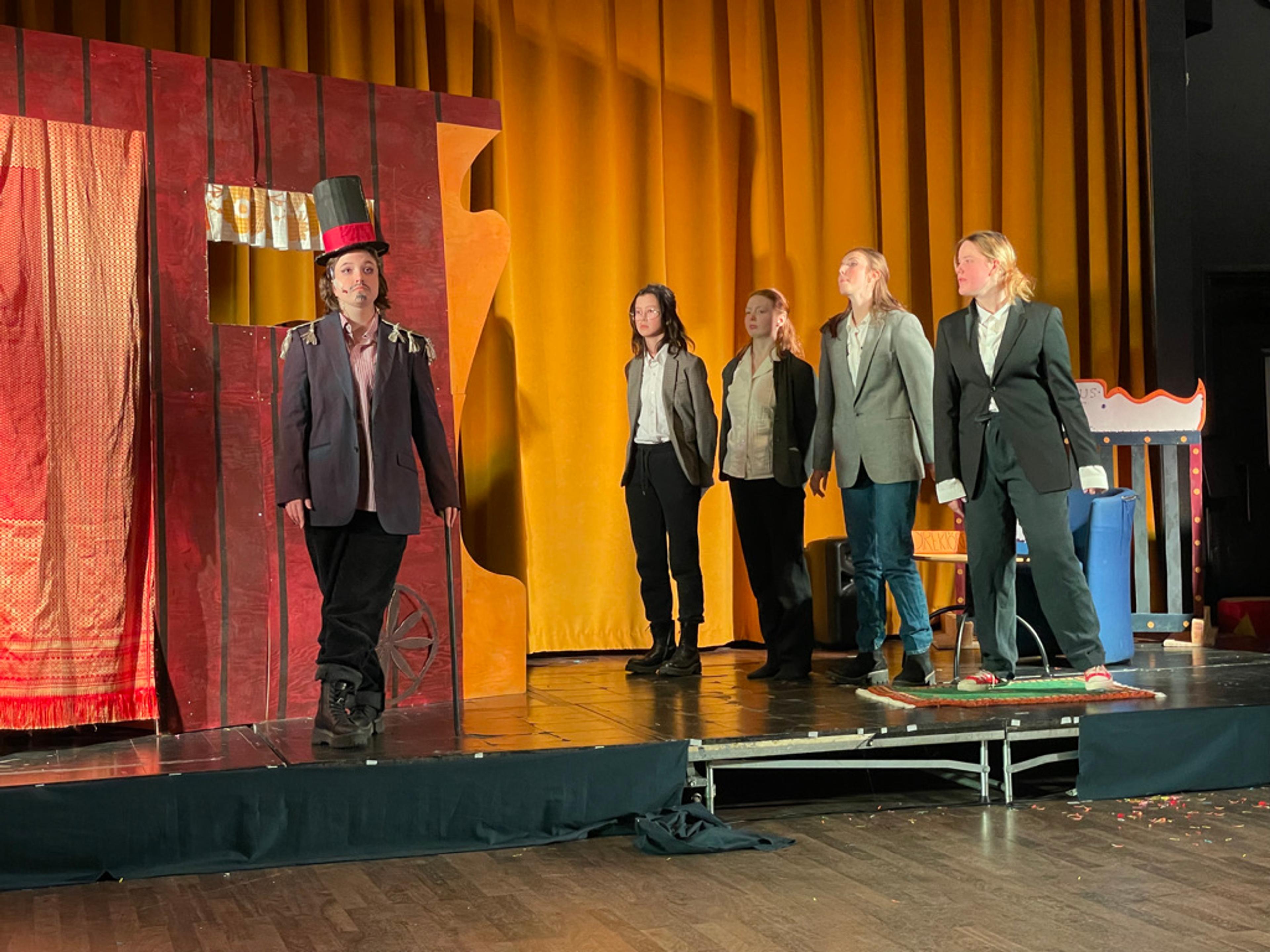 Bild från föreställningen Cirkus Olof