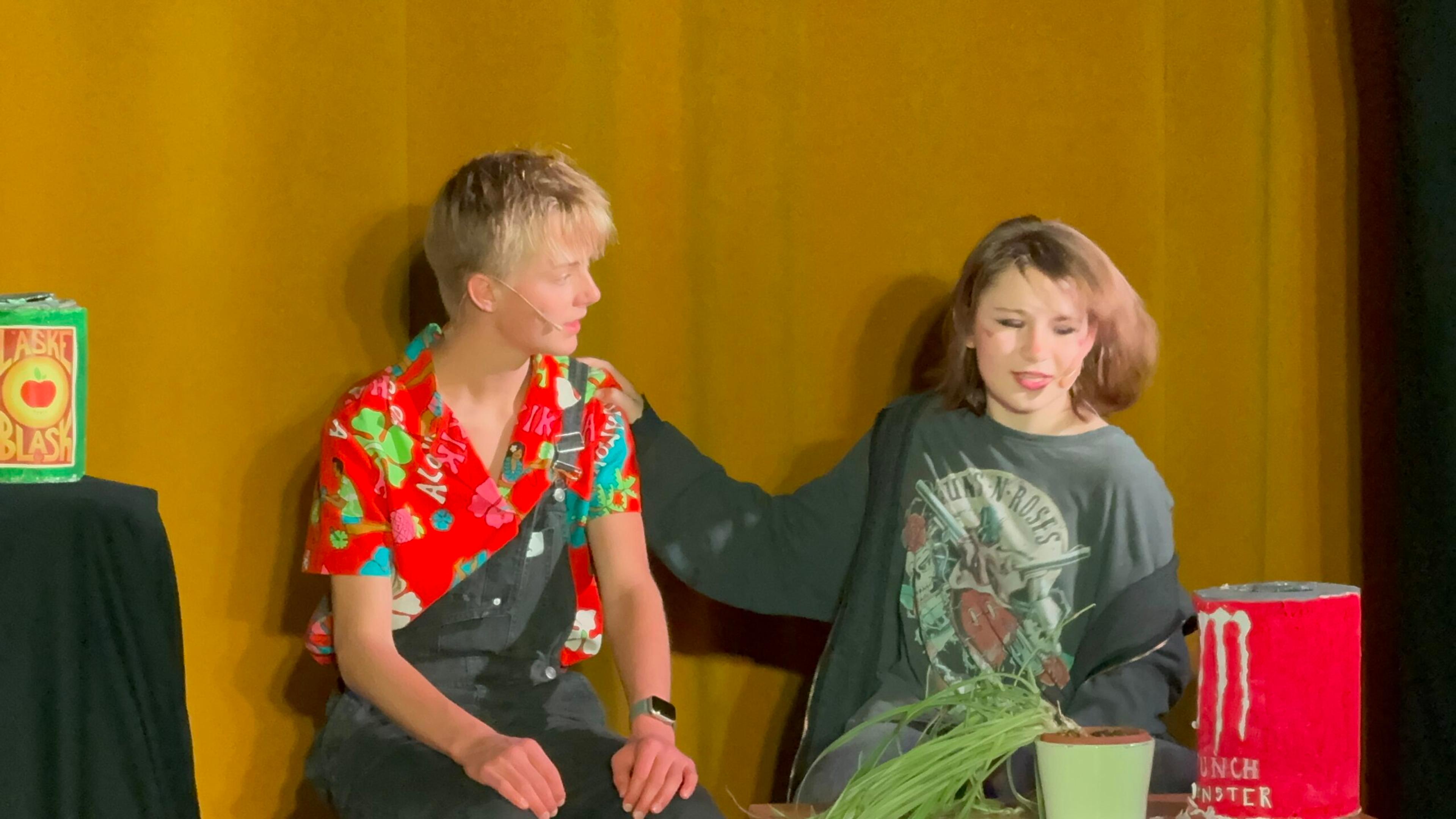 Bild från föreställningen Gården