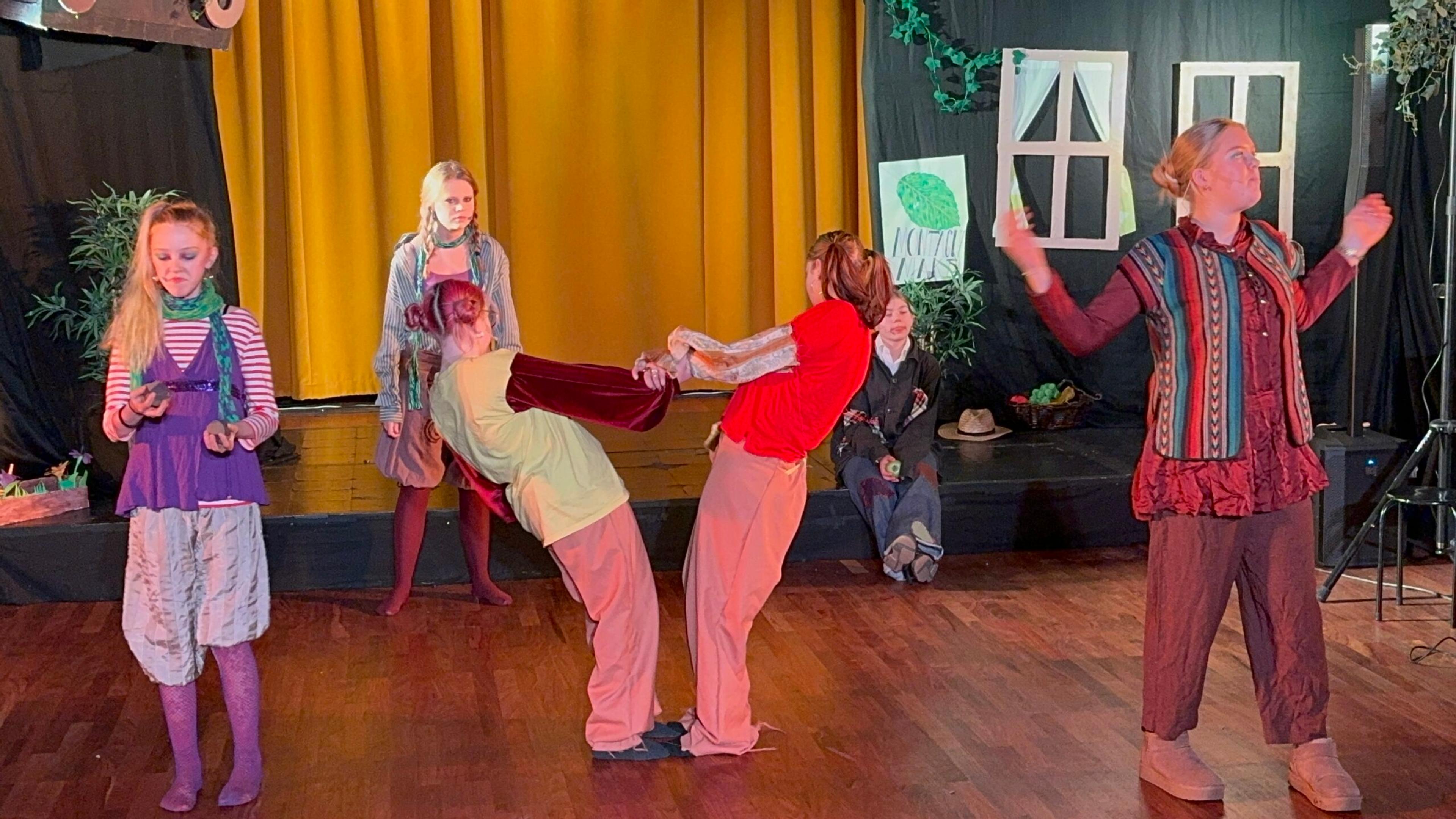 Bild från föreställningen Julia och Romeo