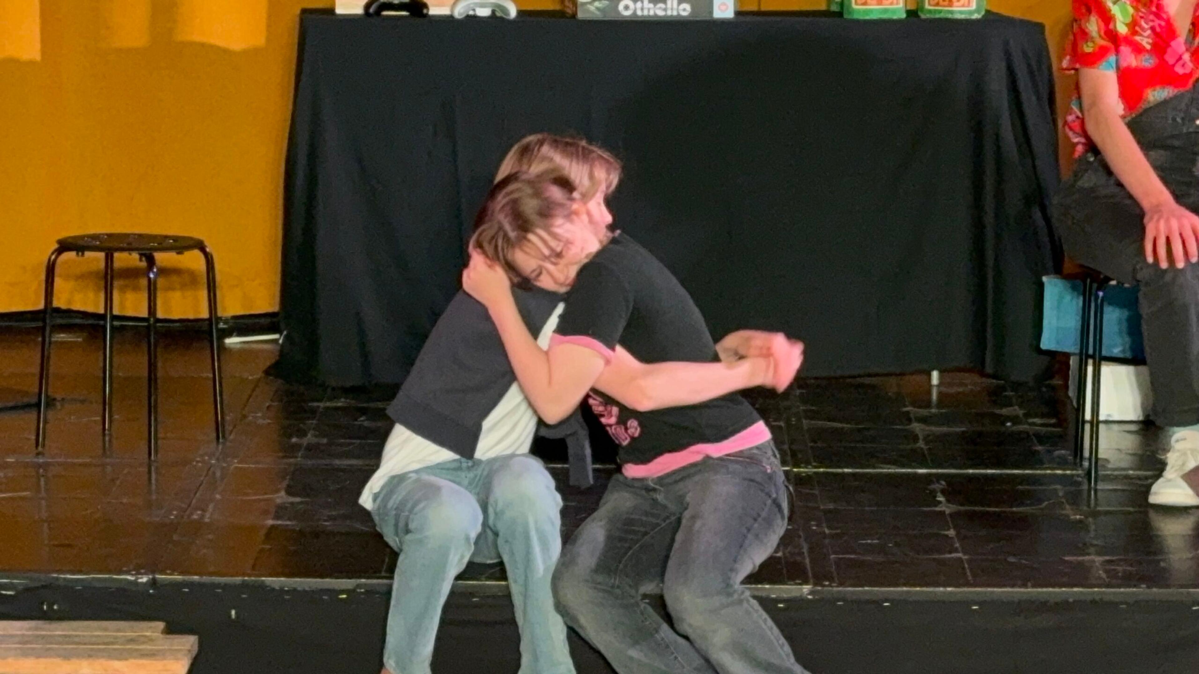 Bild från föreställningen Gården