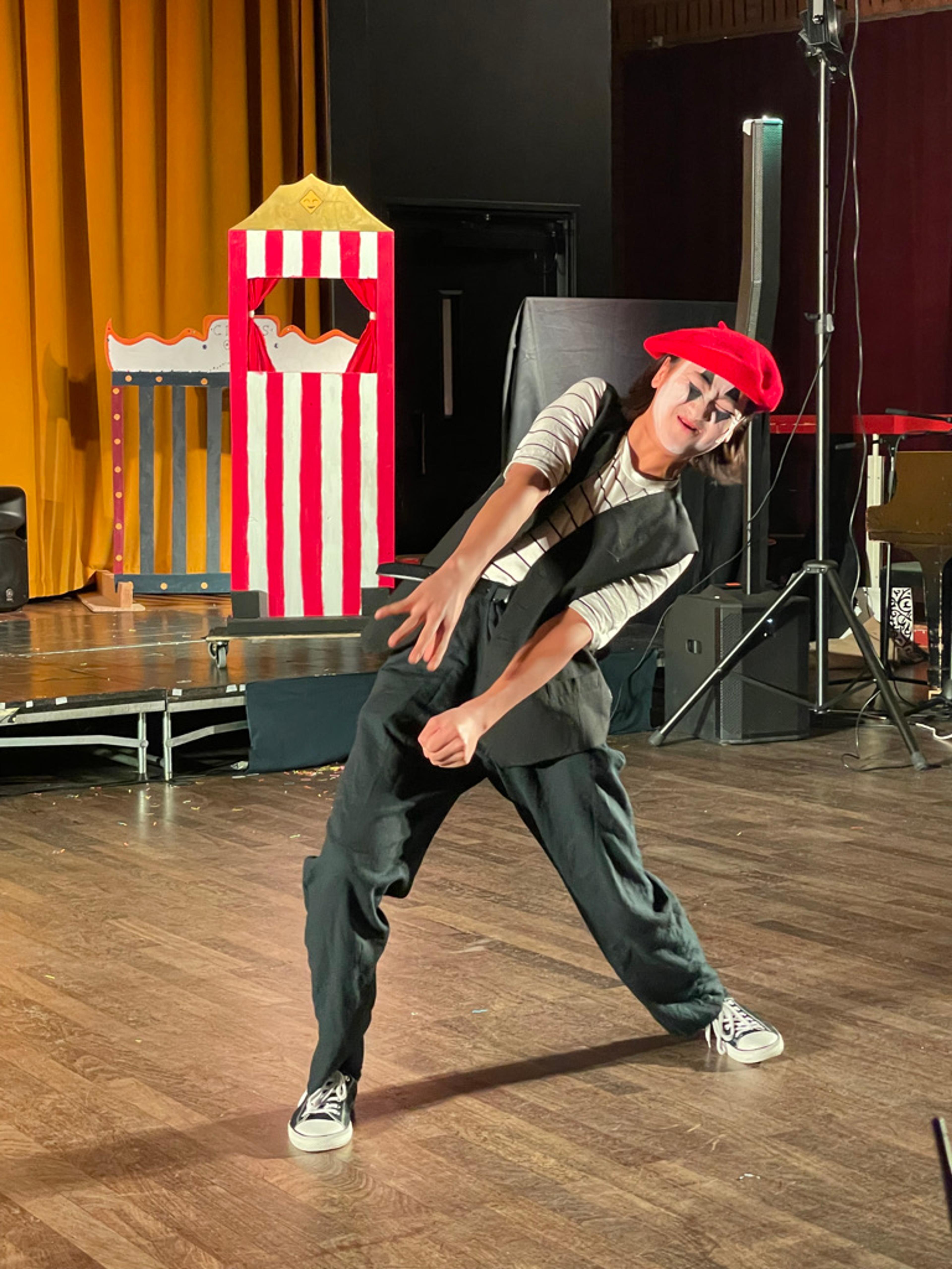 Bild från föreställningen Cirkus Olof