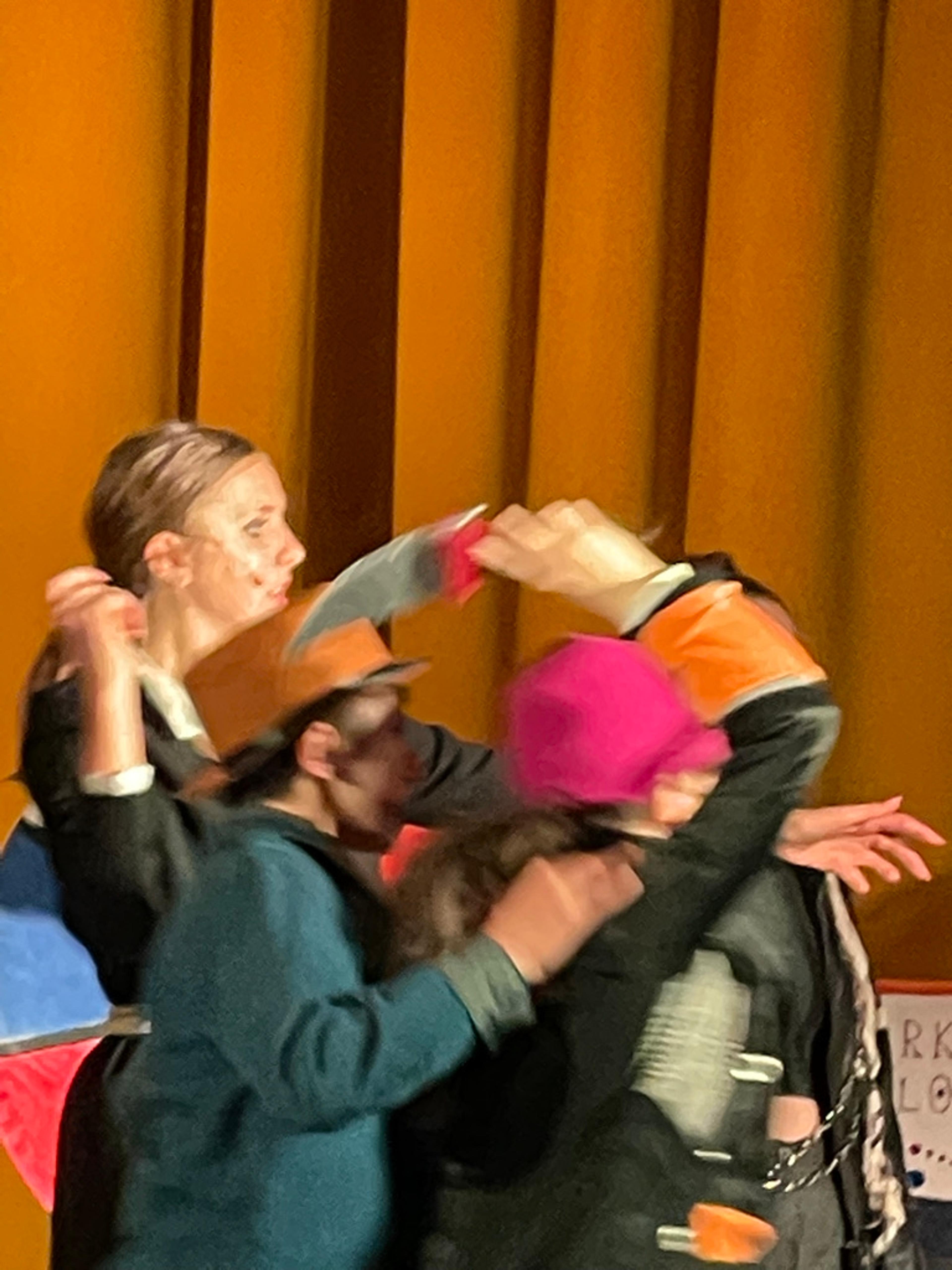 Bild från föreställningen Cirkus Olof