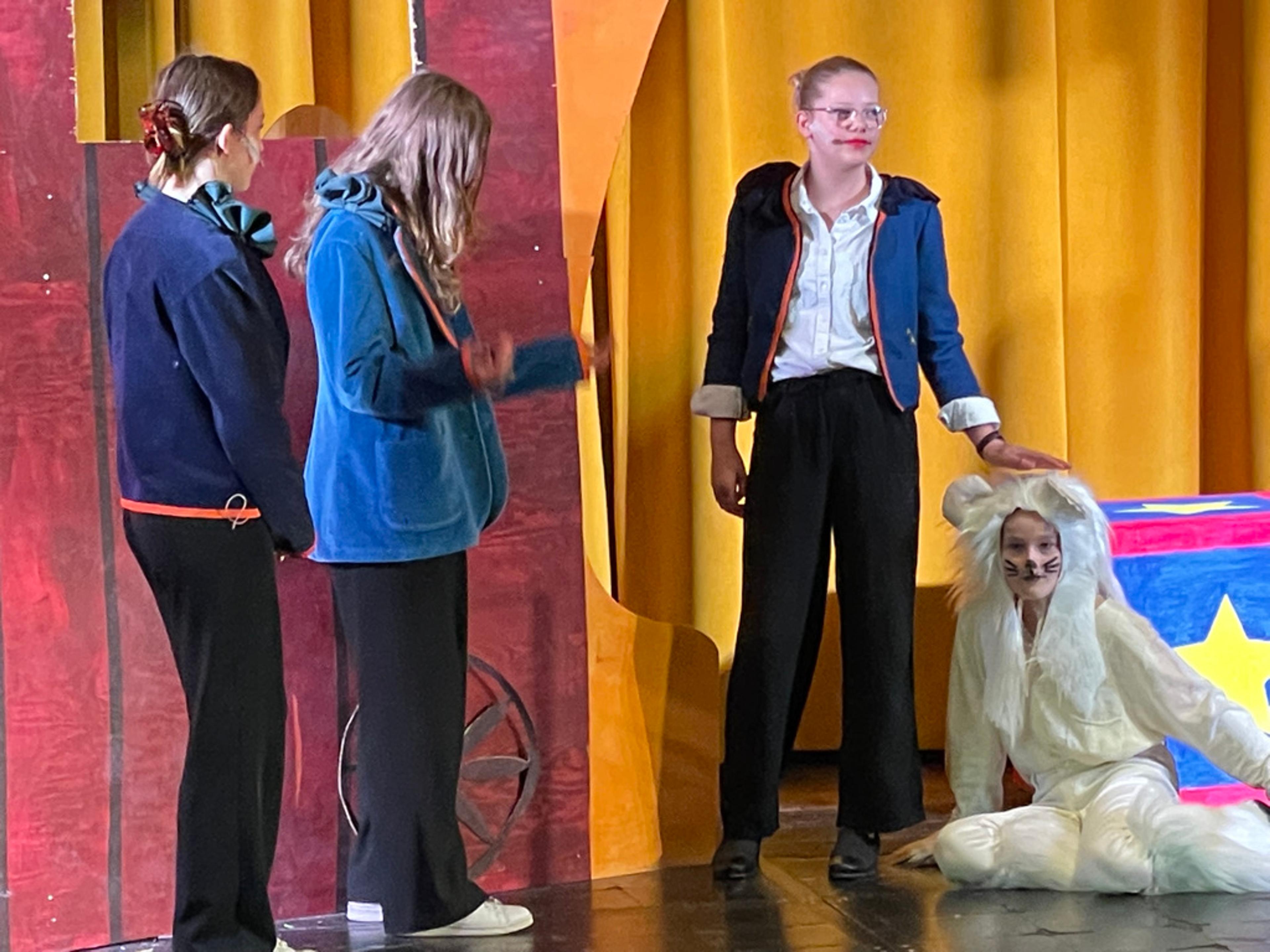 Bild från föreställningen Cirkus Olof