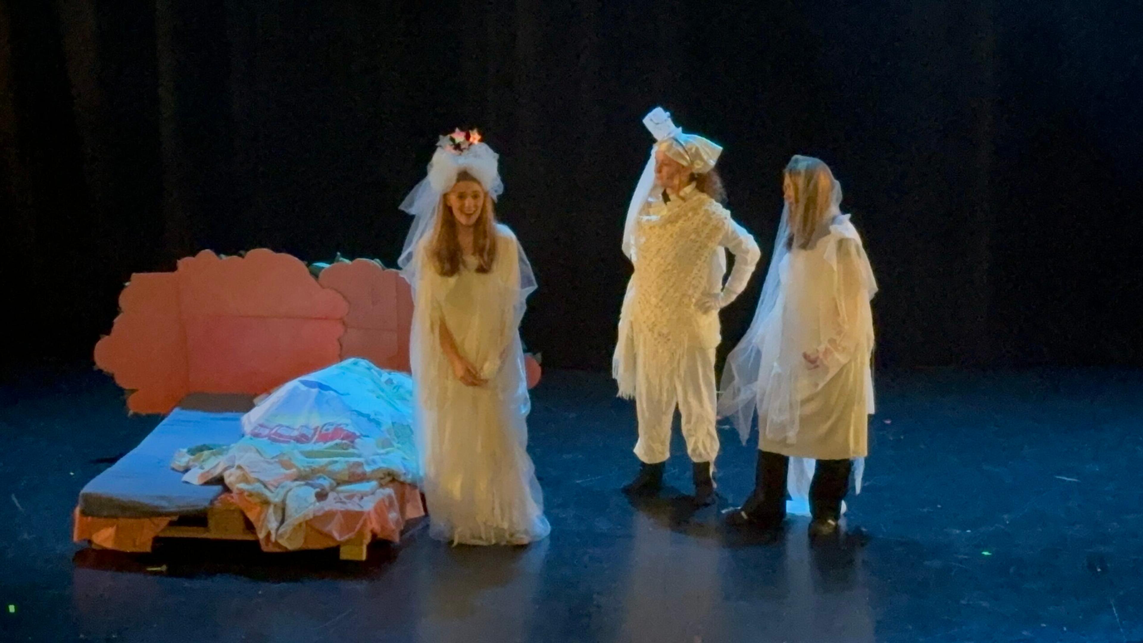 Bild från föreställningen Alice i skuggornas rike