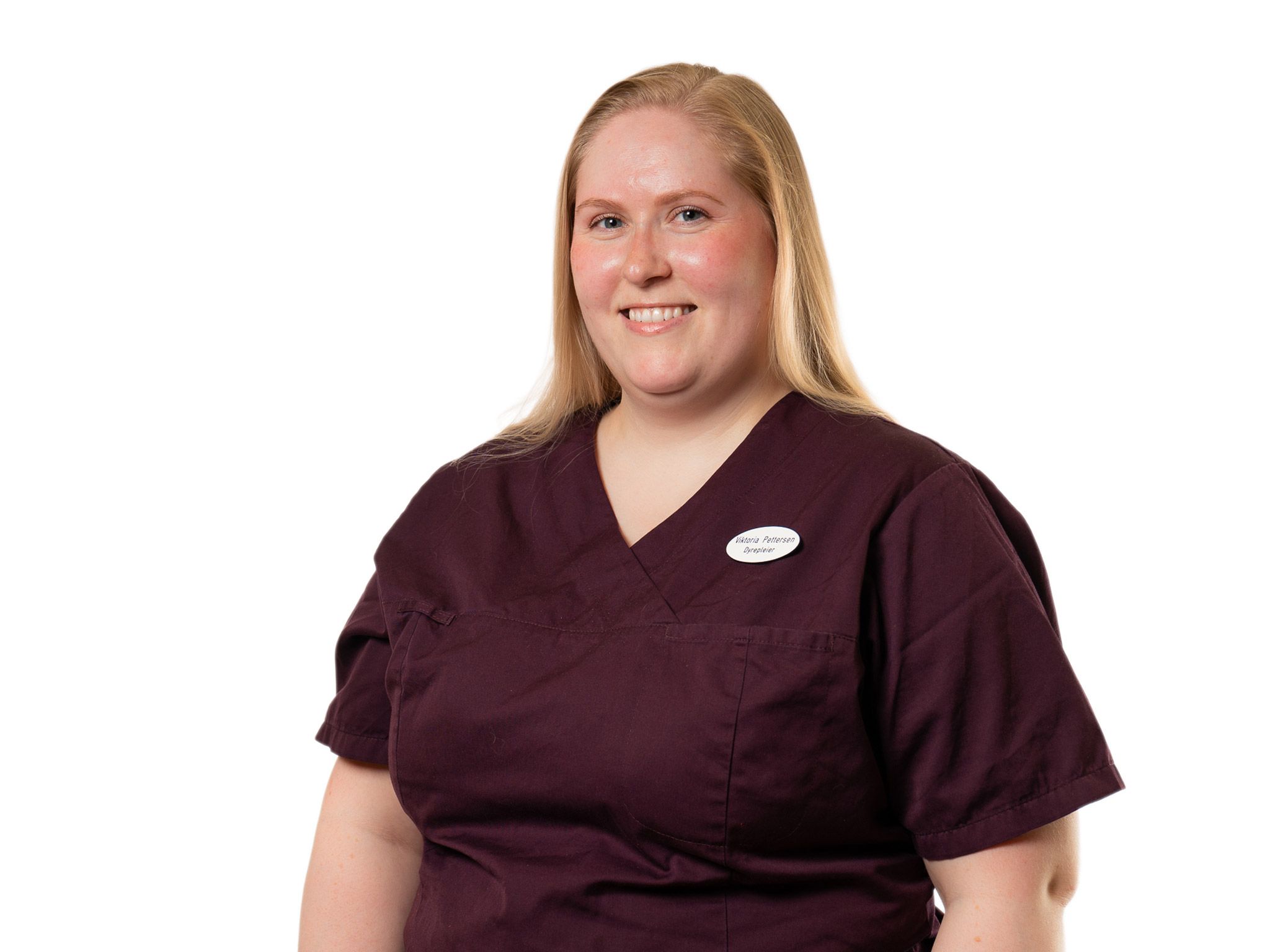 Viktoria Pettersen, dyrepleier ved Tønsberg Dyreklinikk