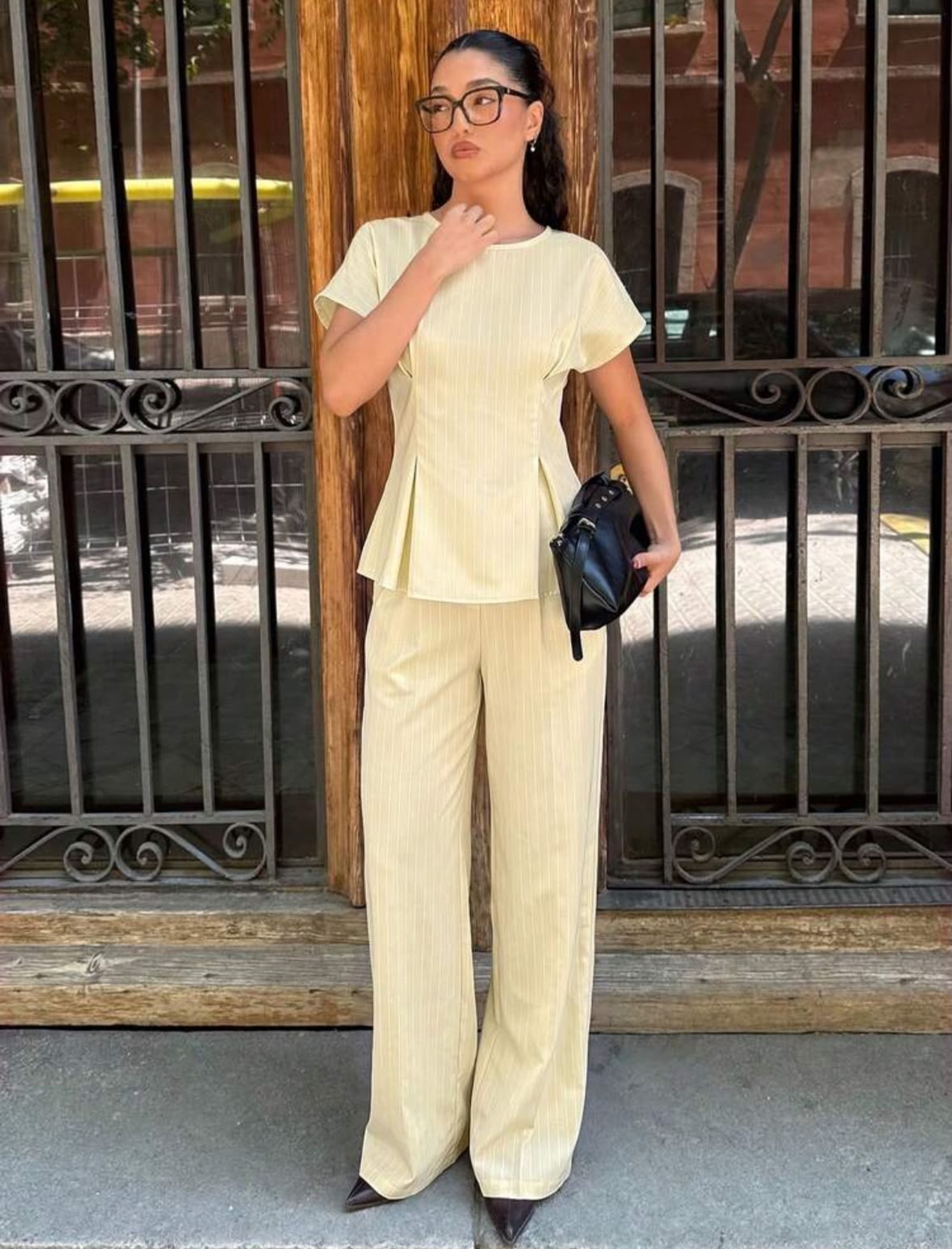Conjunto casual de dos piezas pantalón