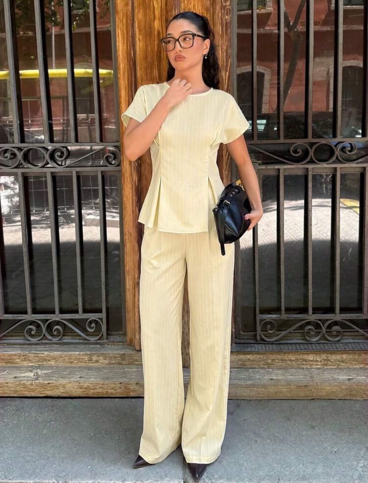 Conjunto casual de dos piezas pantalón