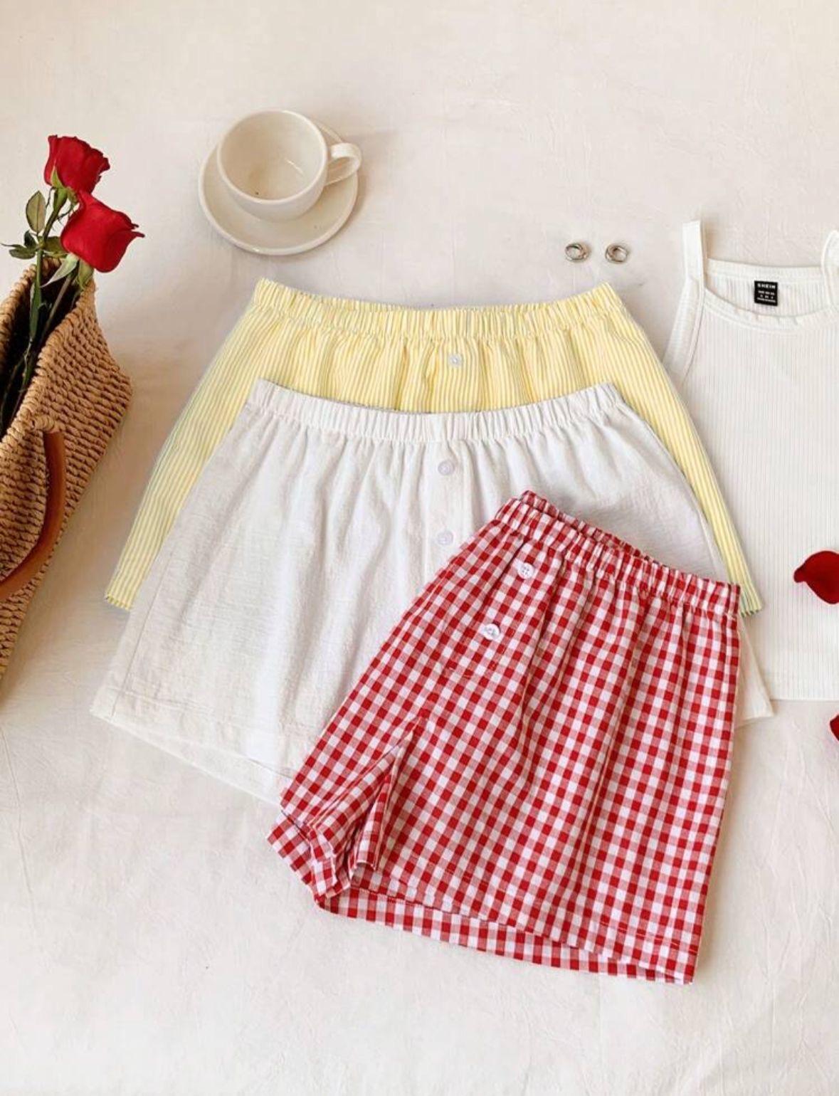 Button-up shorts