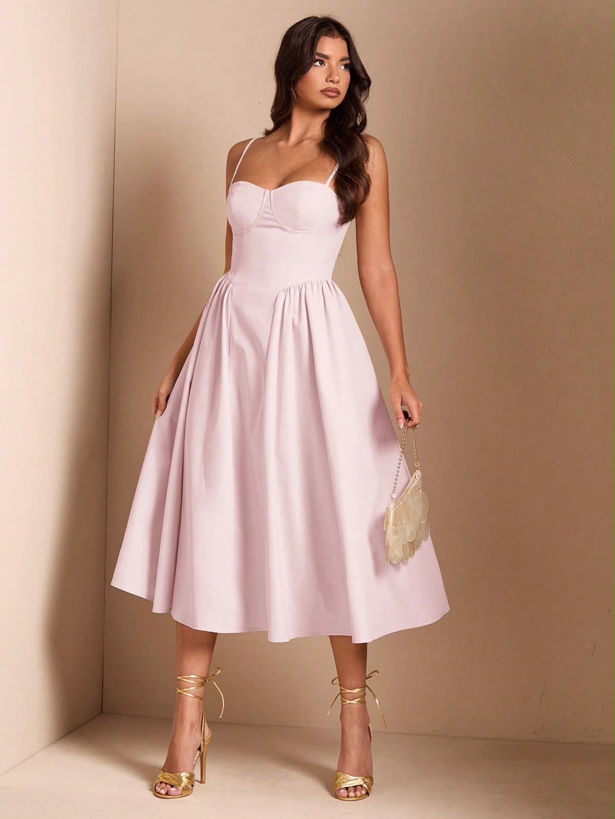 Elegant pink dress