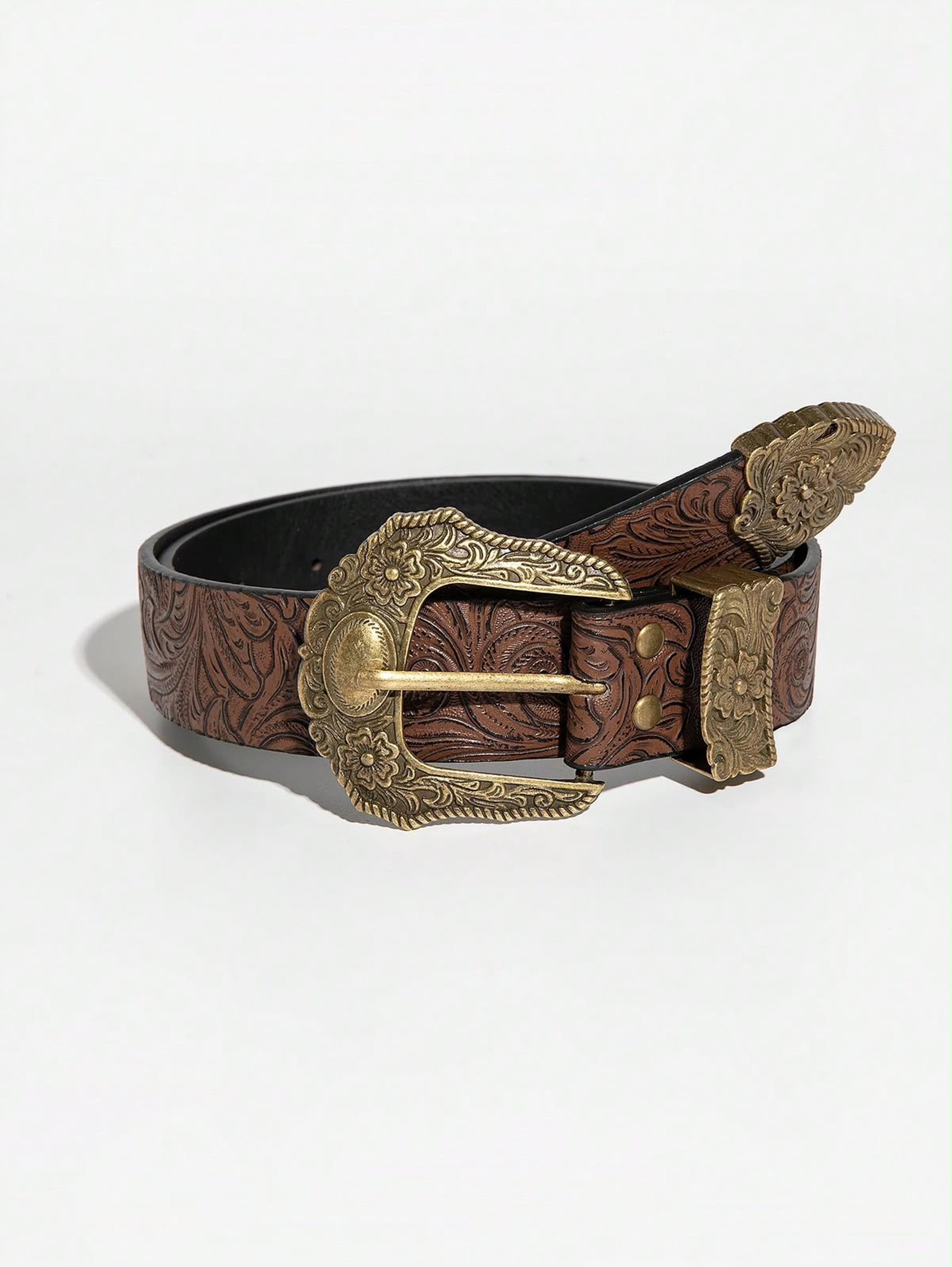 Brown cowboy view 1
