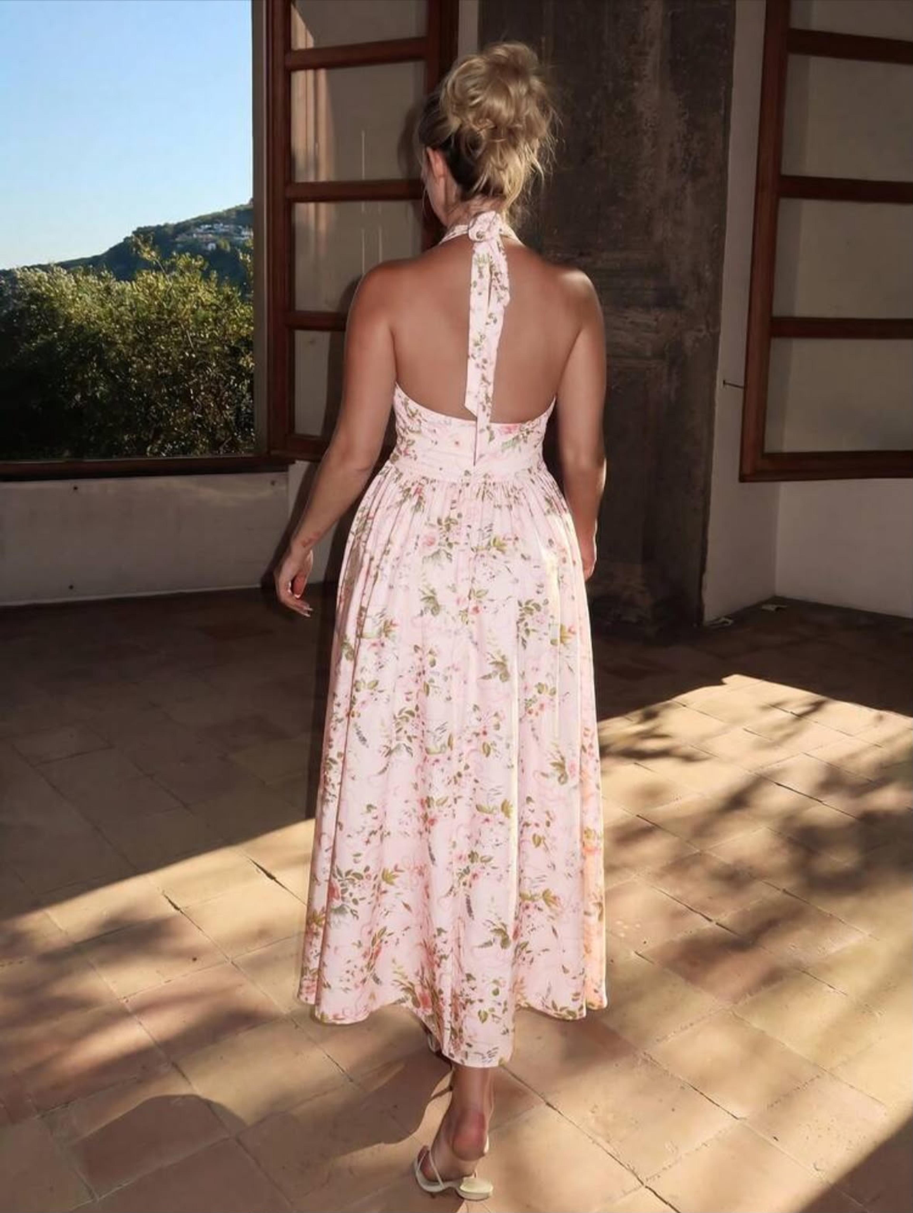 Vestido romántico elegante vista 2
