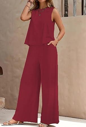 Conjunto largo sin mangas