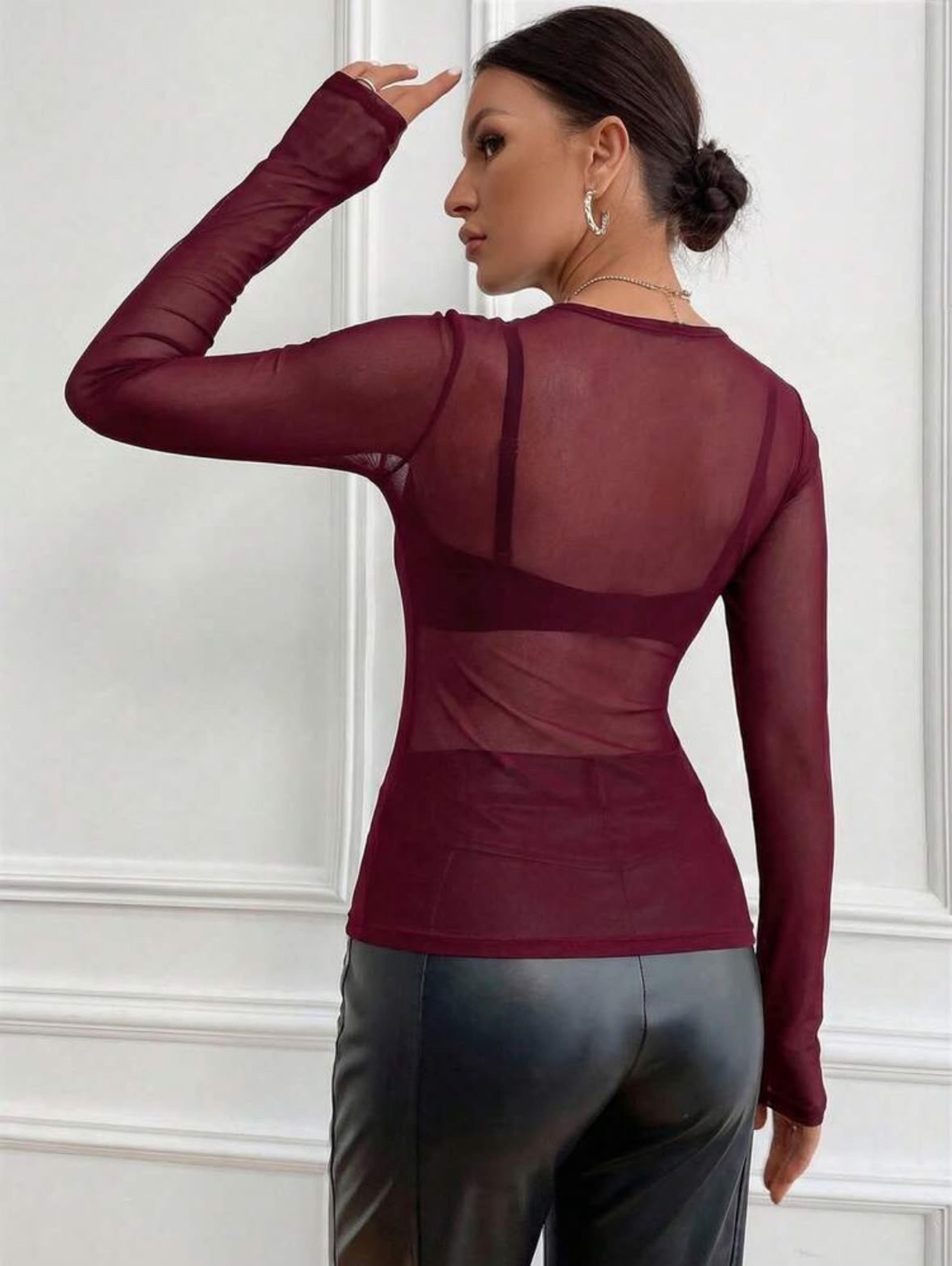 Camisa transparente vista 2