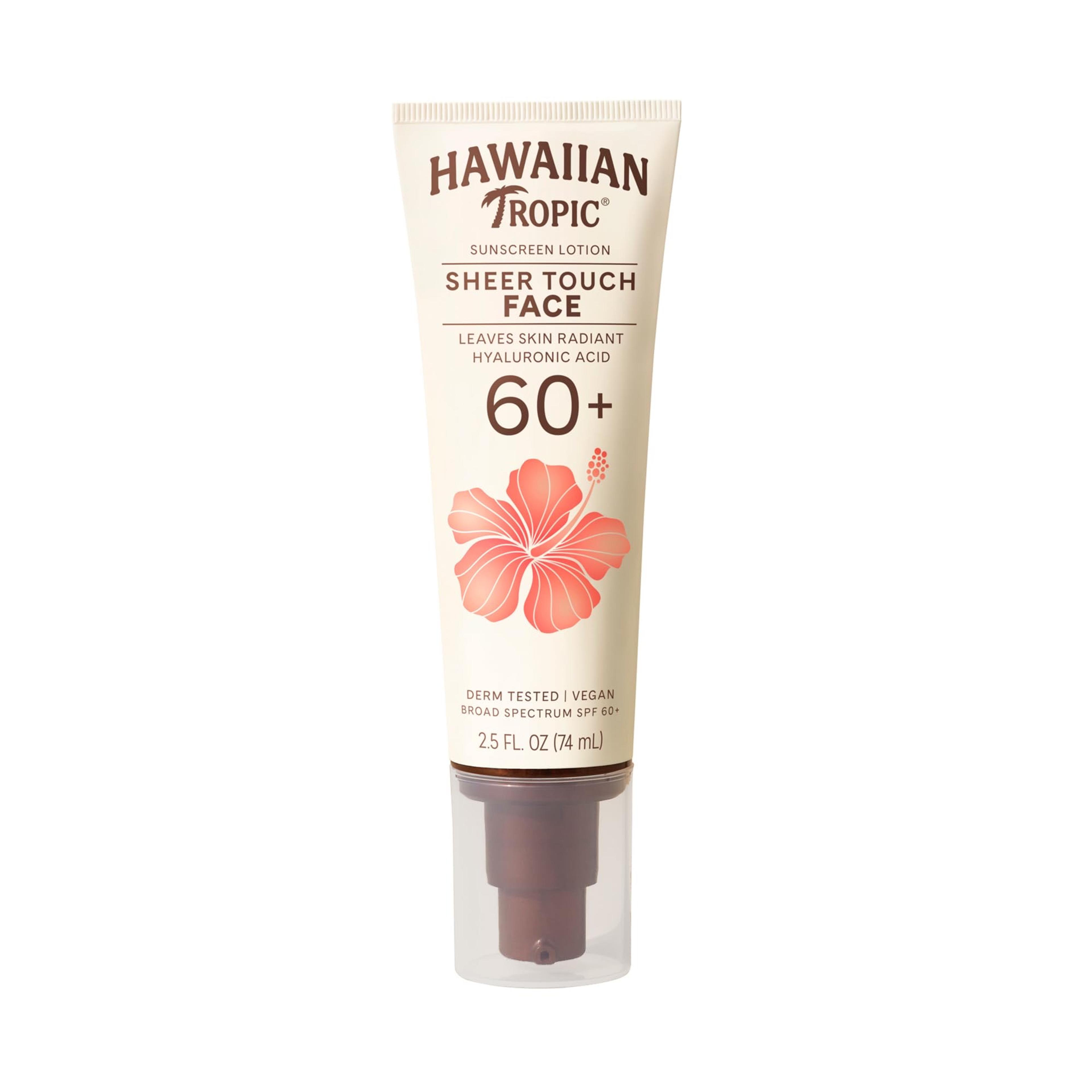 Hawaiian facial sunscreen