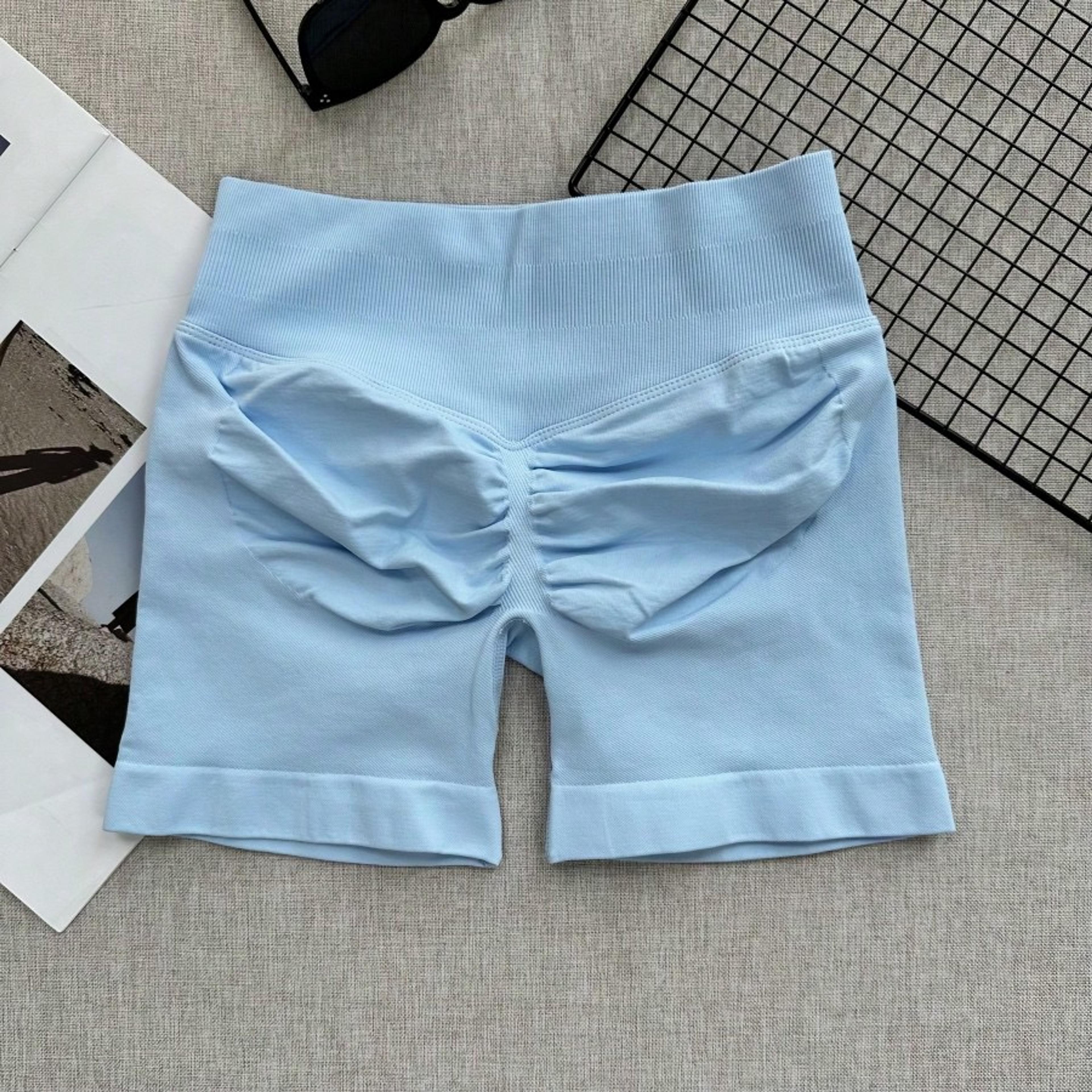Pastel shades sports shorts view 4