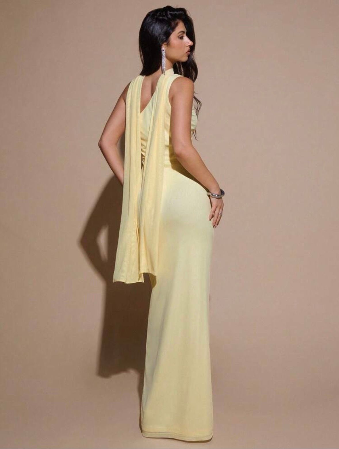 Asymmetrical tight dress