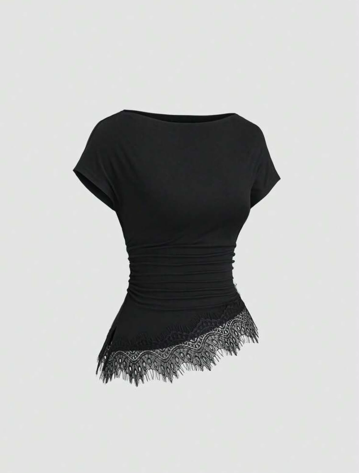 Casual bottom lace shirt