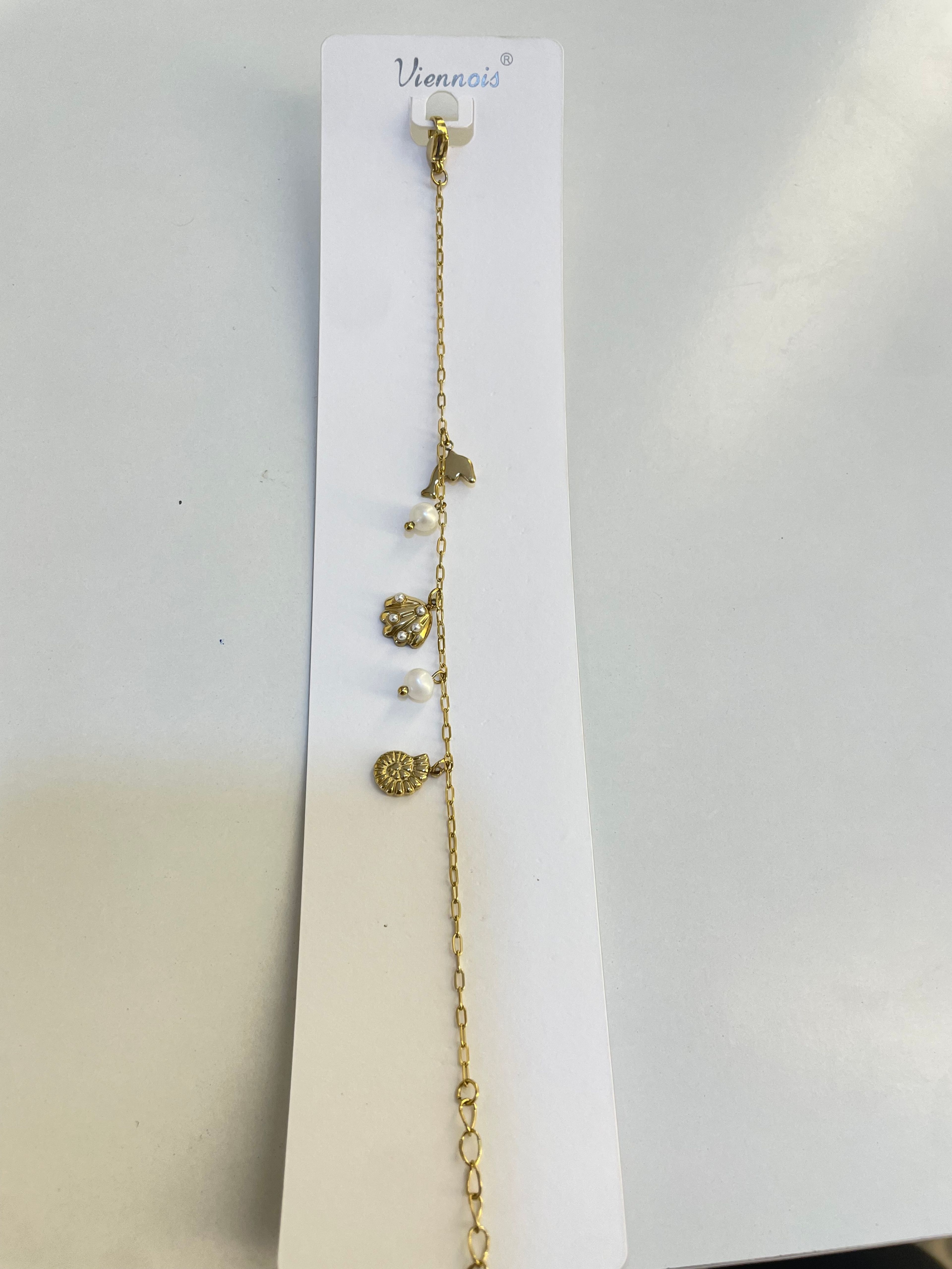 Pulsera con diseño de playa