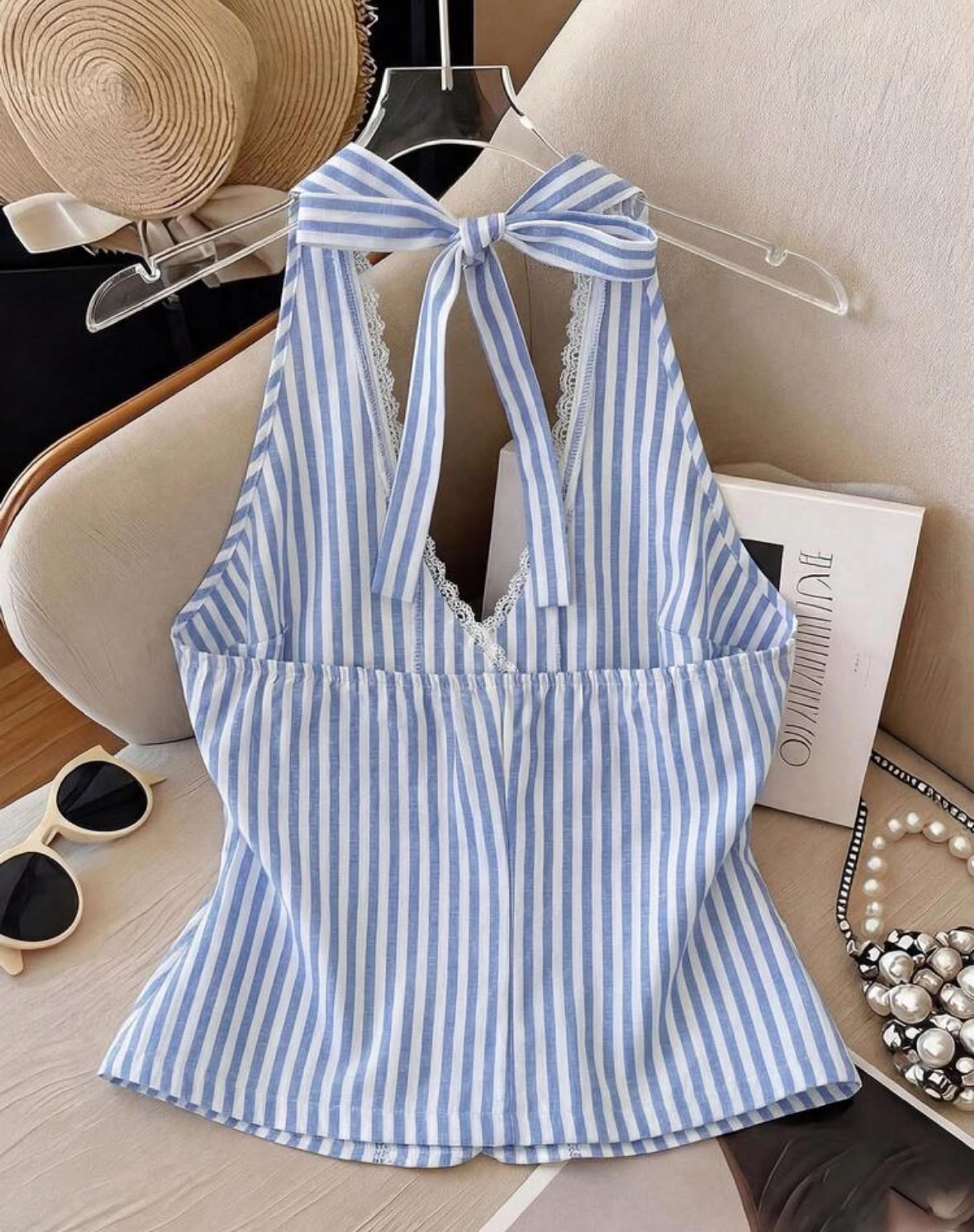 Camisa de rayas casual vista 2