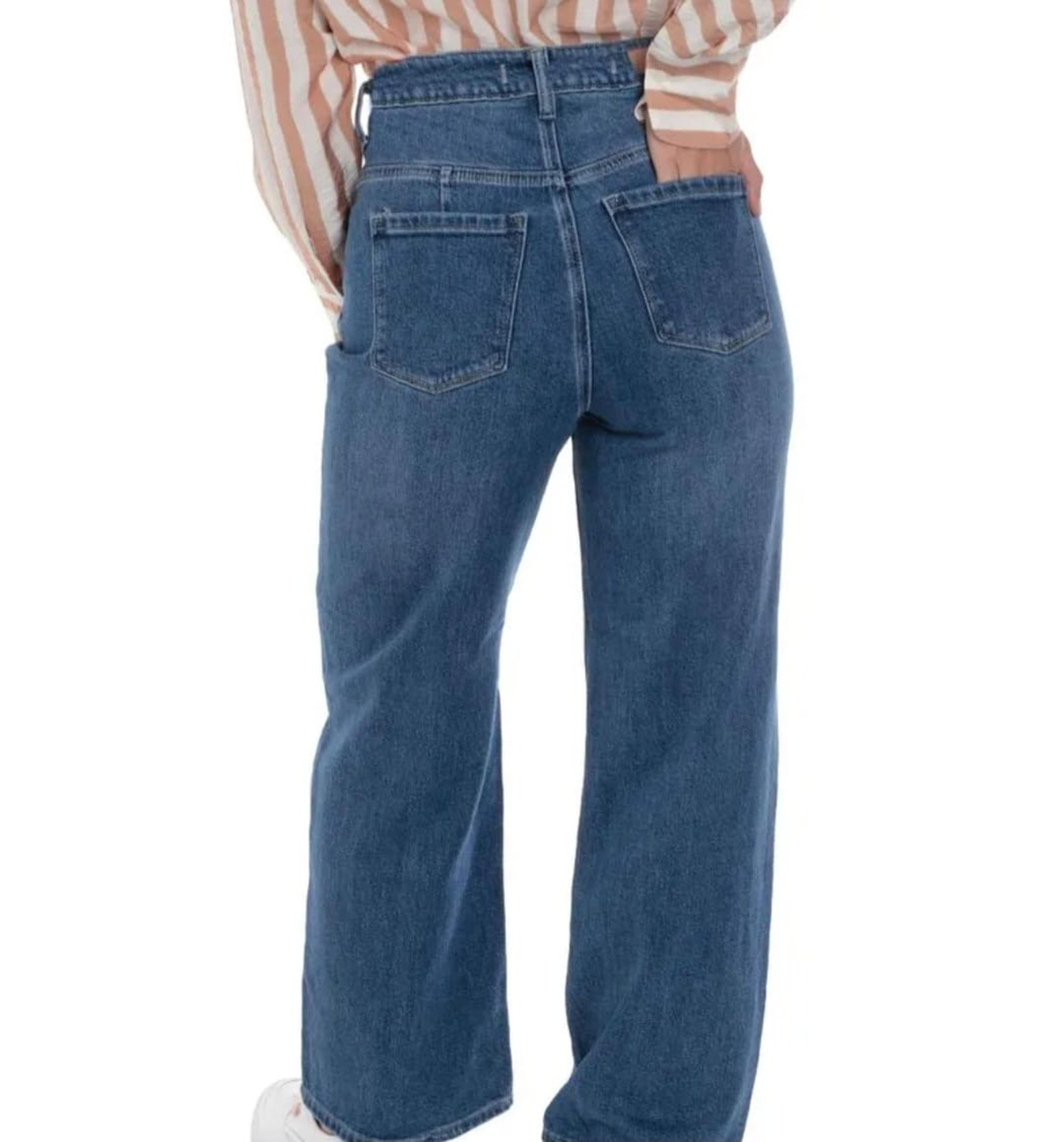 Orange jeans  alternate view