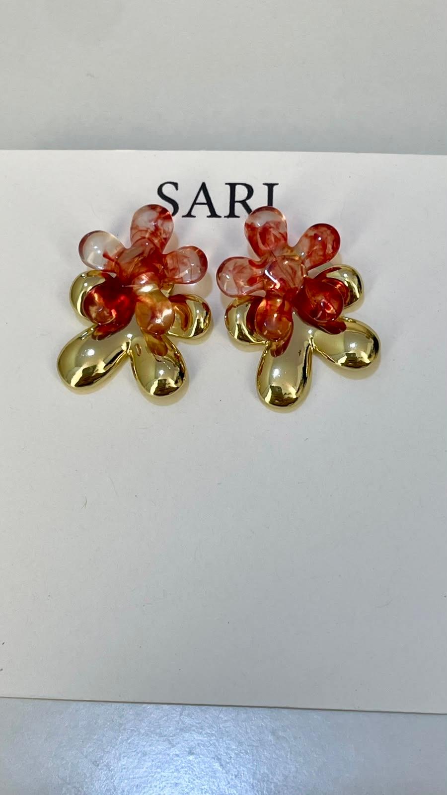Aretes de flor