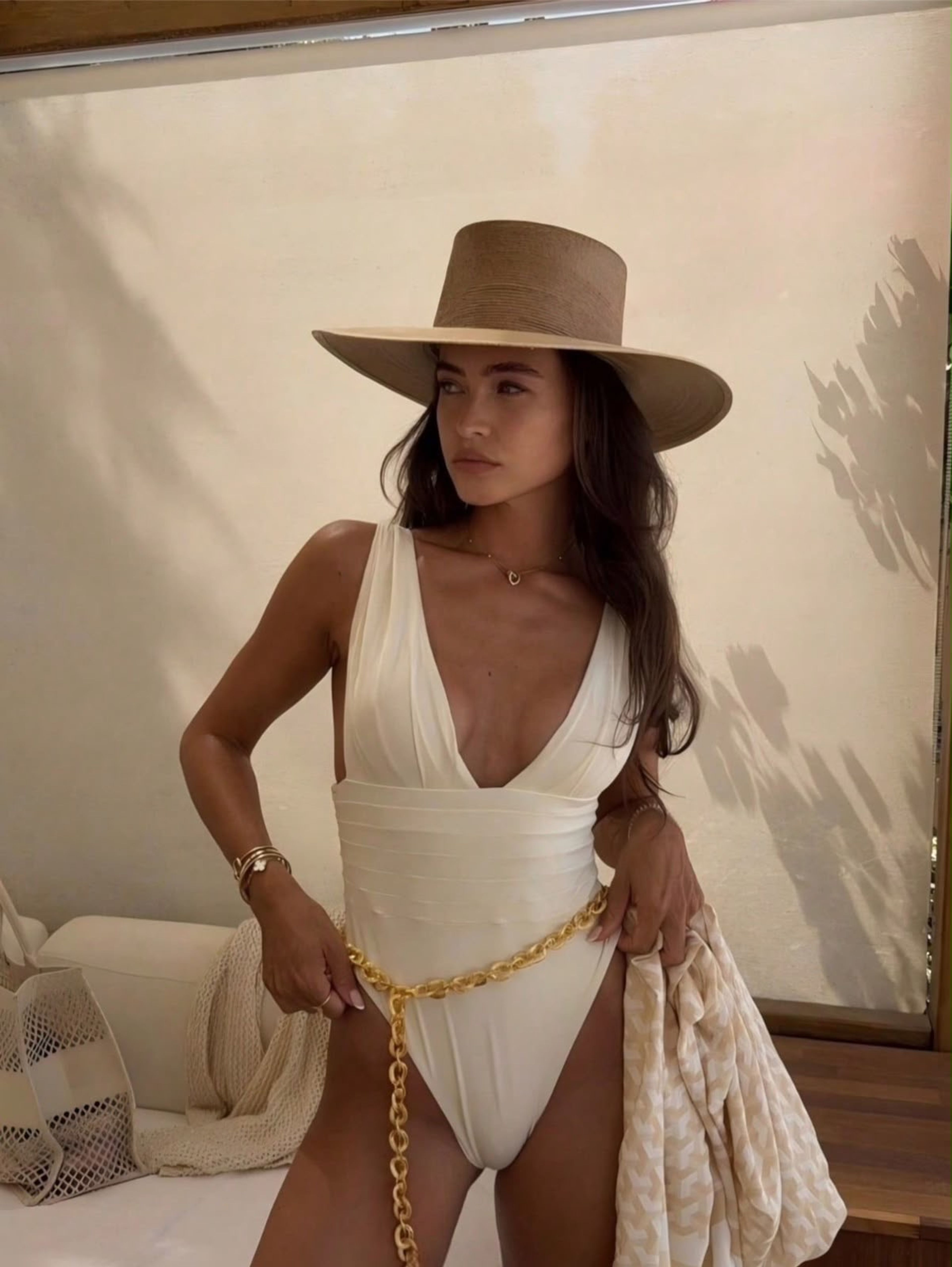 Traje de baño de una piezas casual