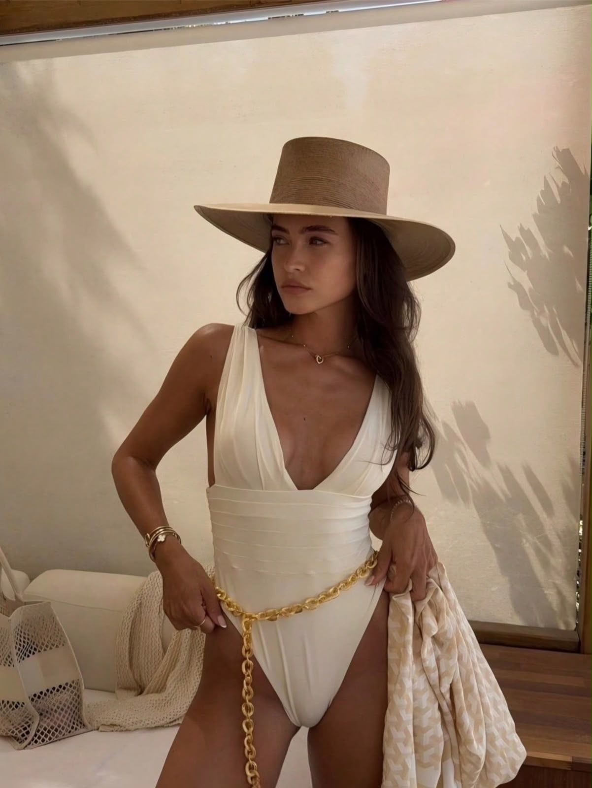 Traje de baño de una piezas casual