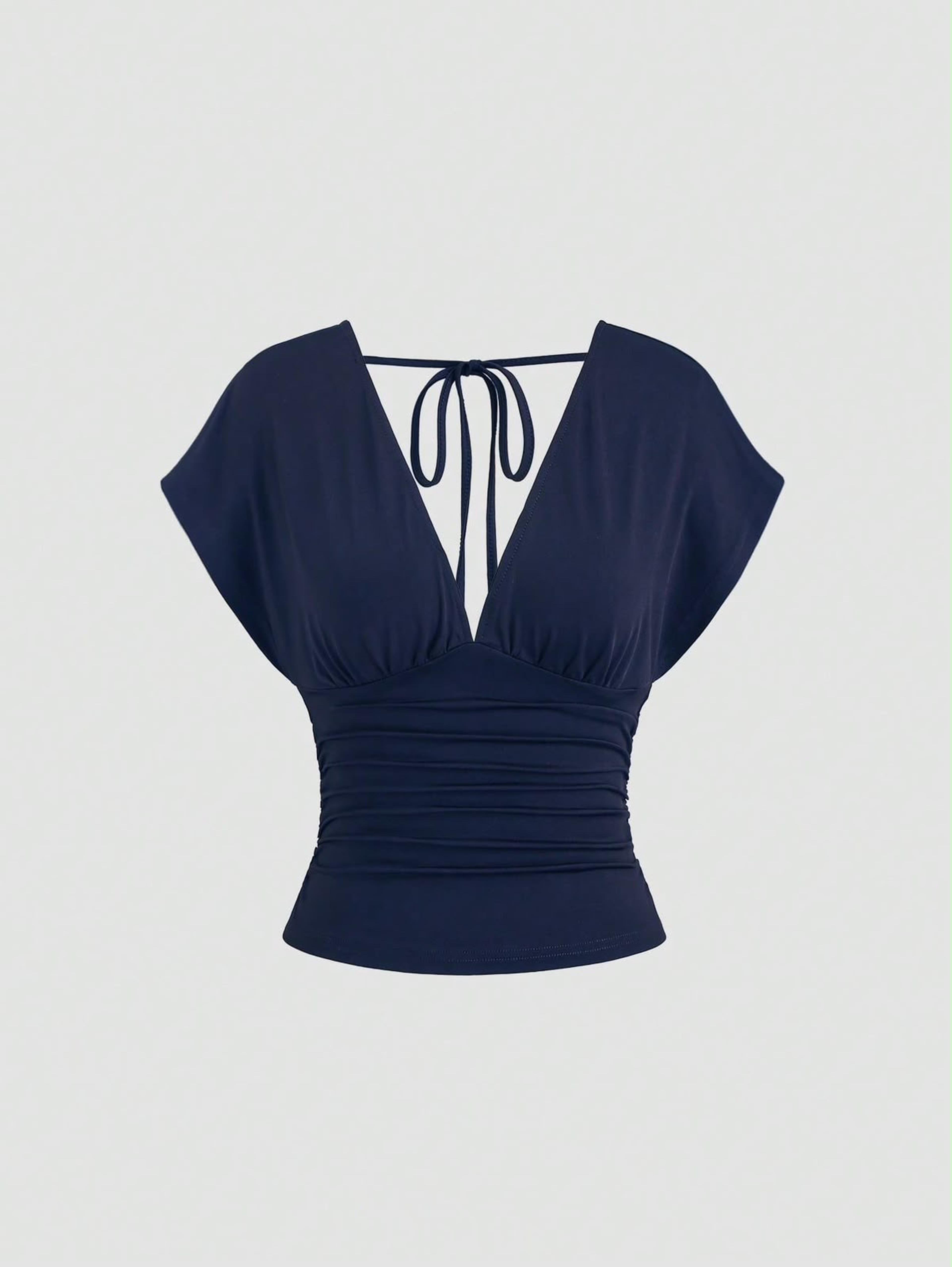 Camisa con mangas cortas