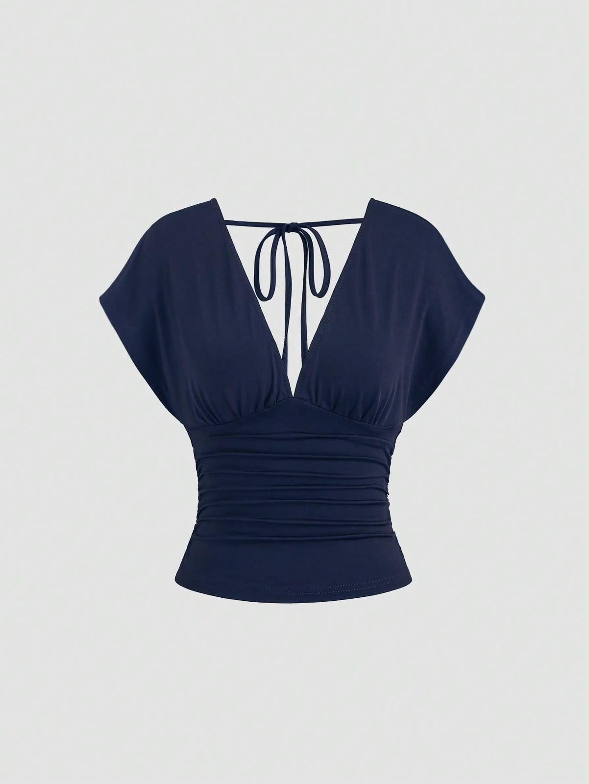 Camisa con mangas cortas