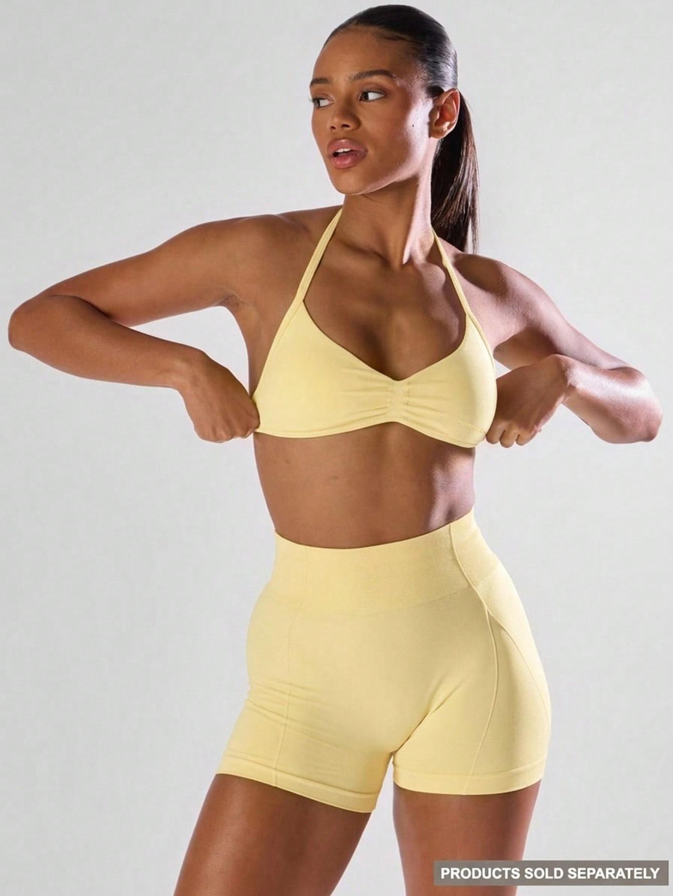 Pastel colors sports top — alternate view
